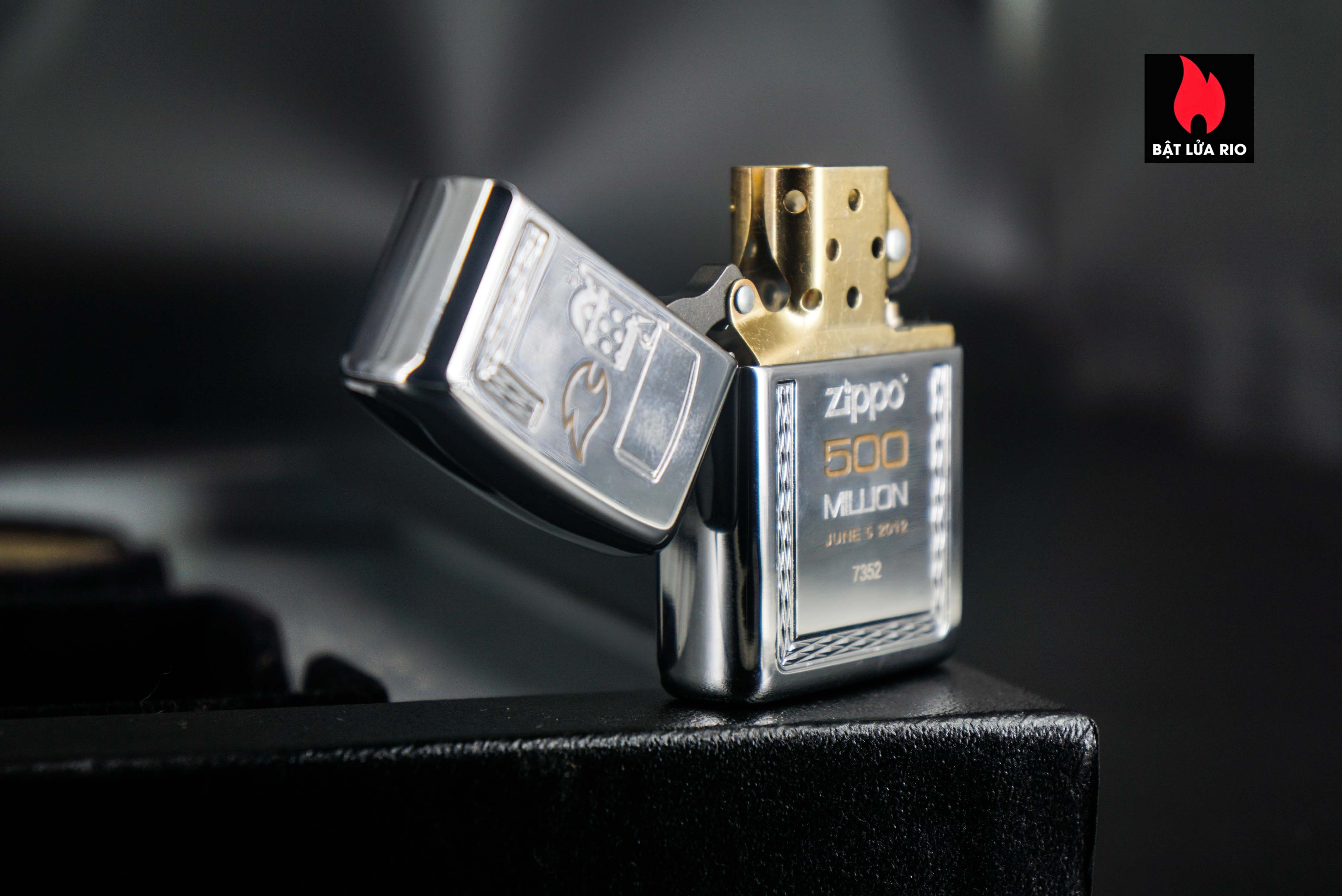 Zippo 2012 – 500 Million Limited Edition – Limited 7352/10000 19