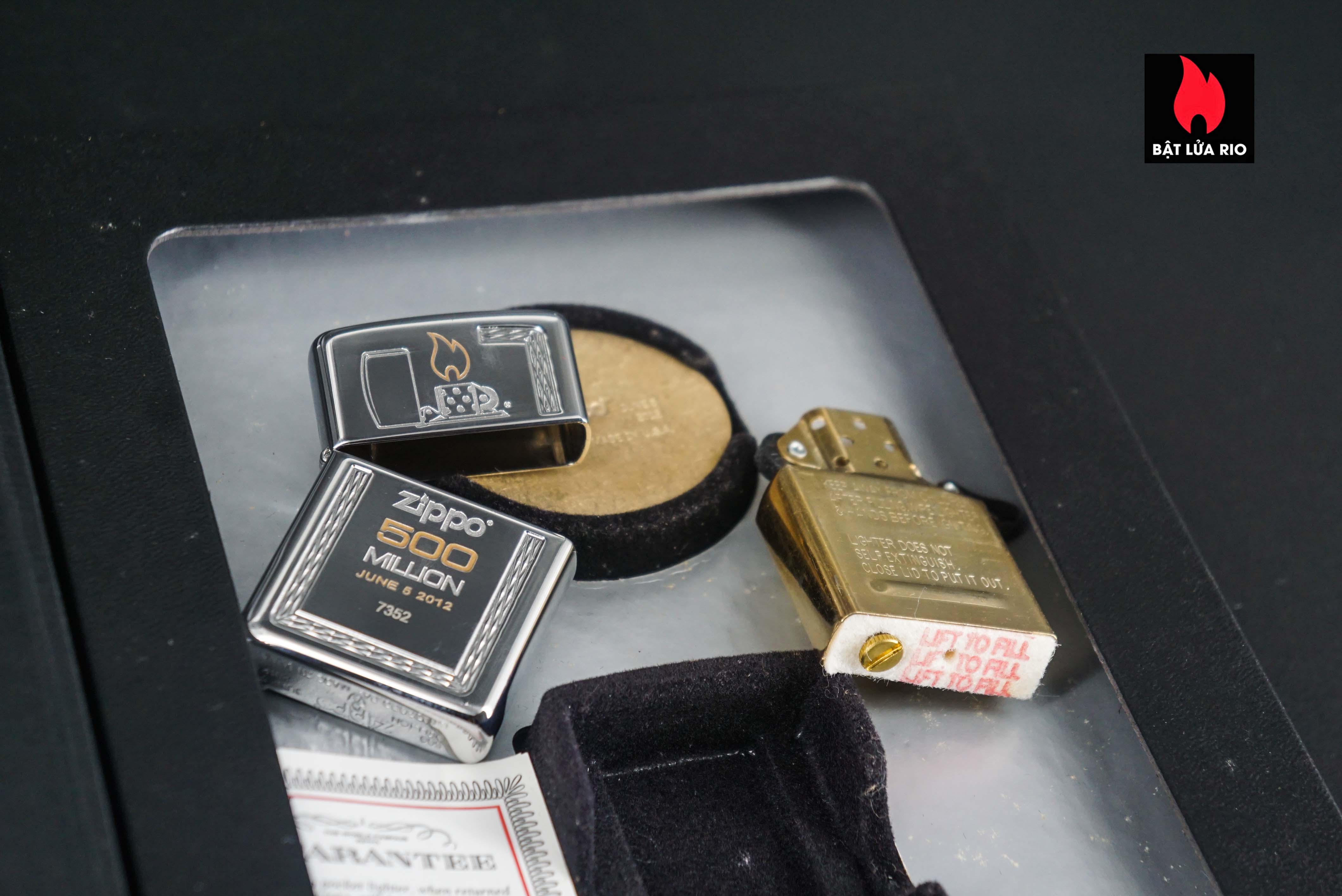 Zippo 2012 – 500 Million Limited Edition – Limited 7352/10000 25