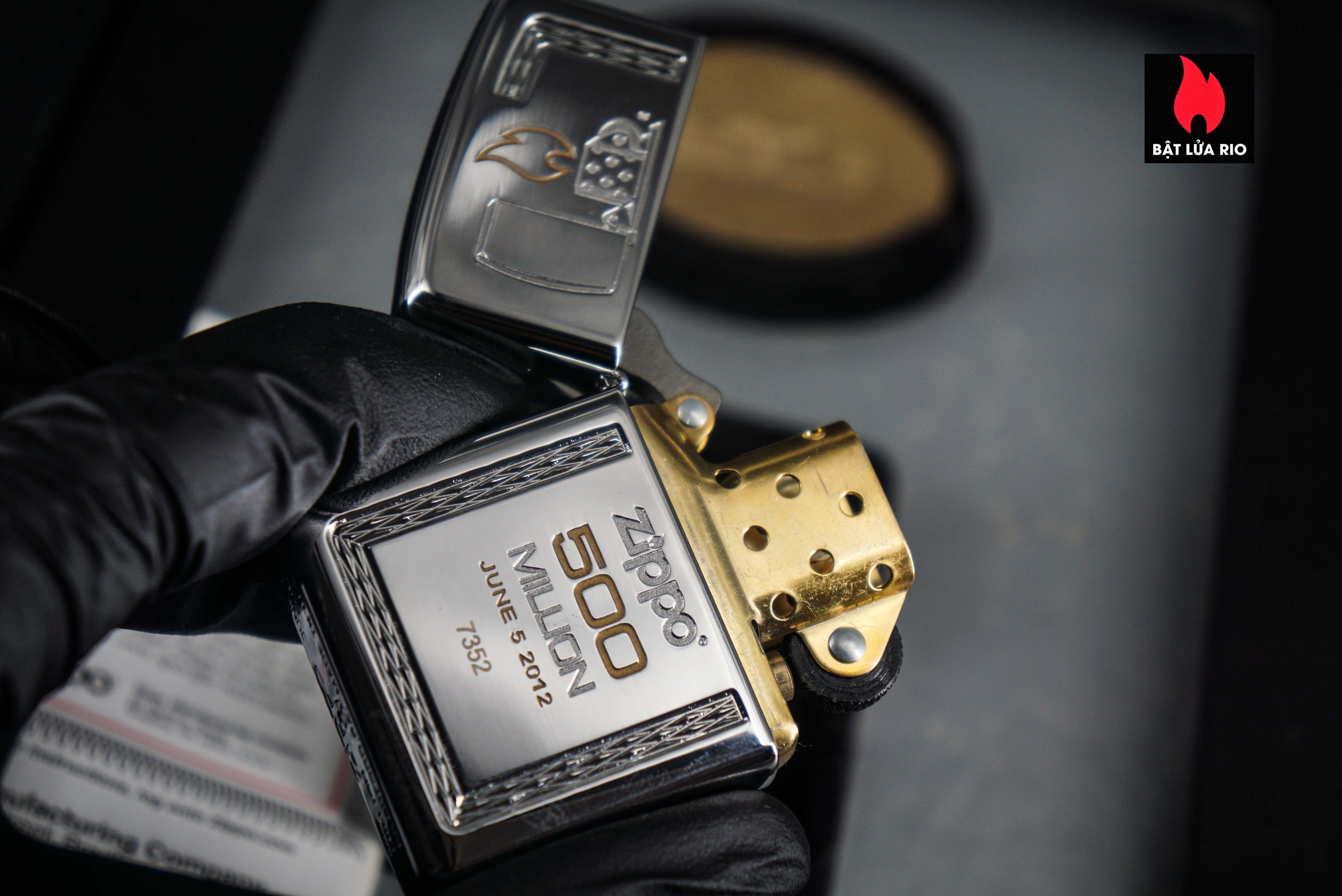 Zippo 2012 – 500 Million Limited Edition – Limited 7352/10000 29