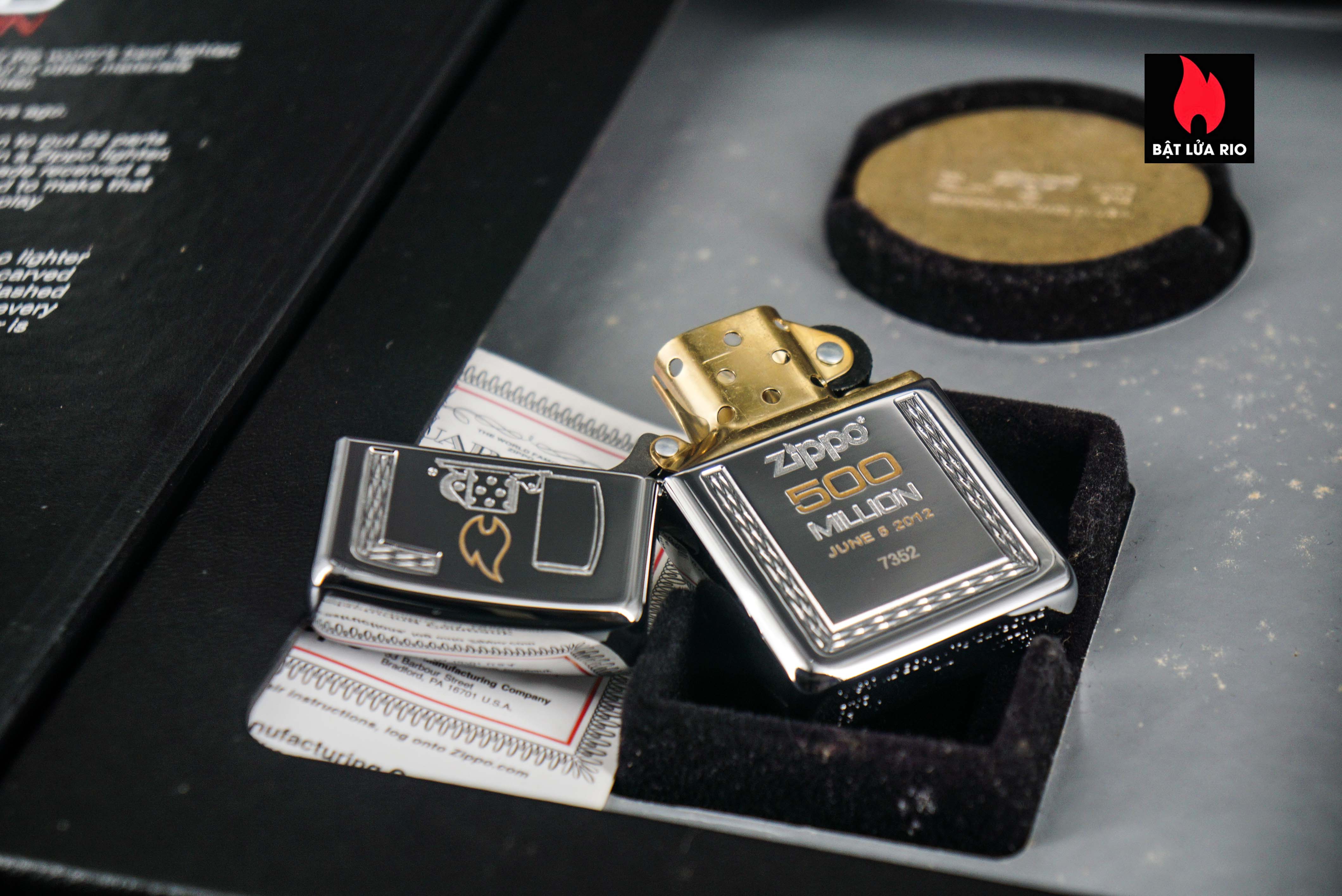 Zippo 2012 – 500 Million Limited Edition – Limited 7352/10000 33