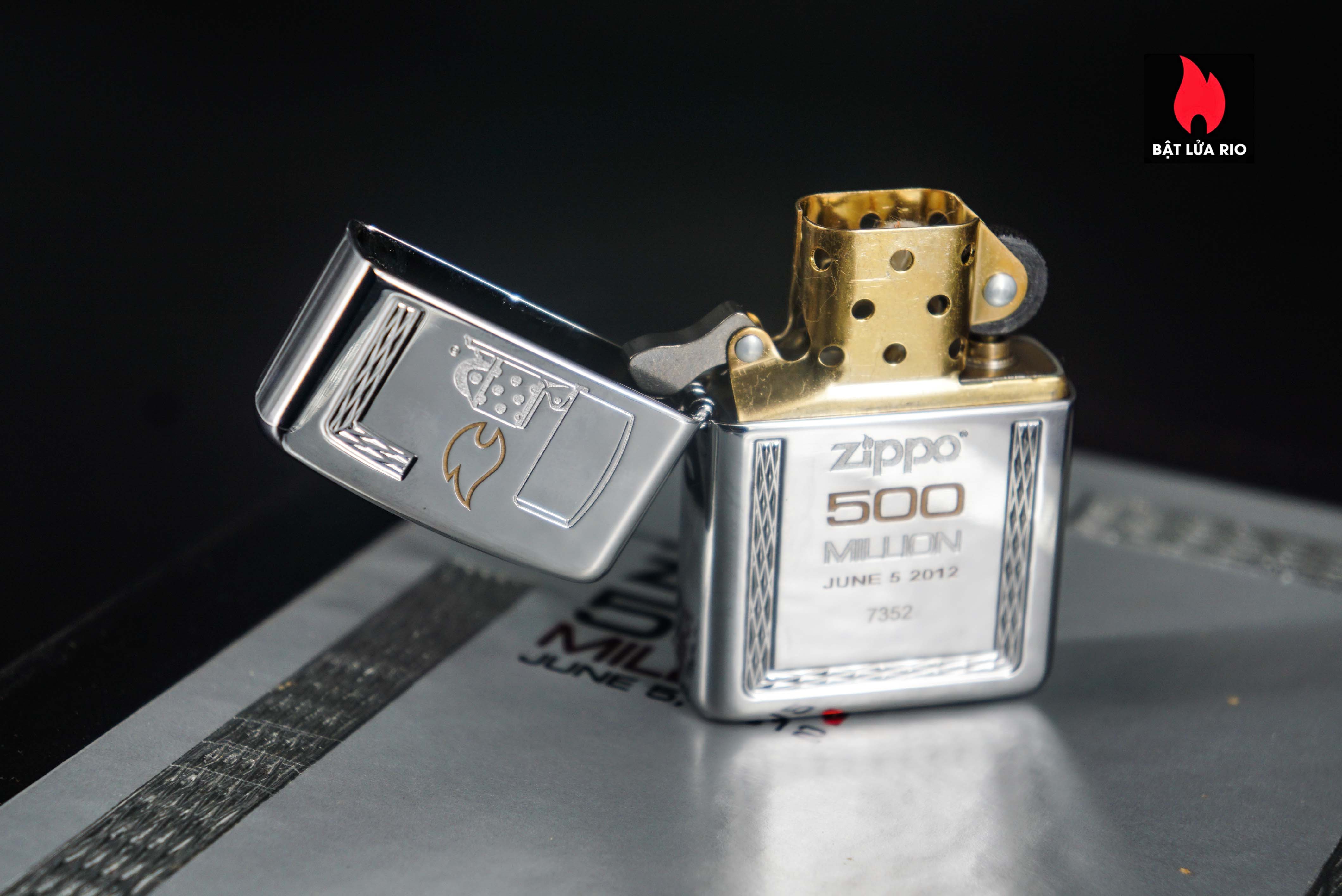 Zippo 2012 – 500 Million Limited Edition – Limited 7352/10000 7
