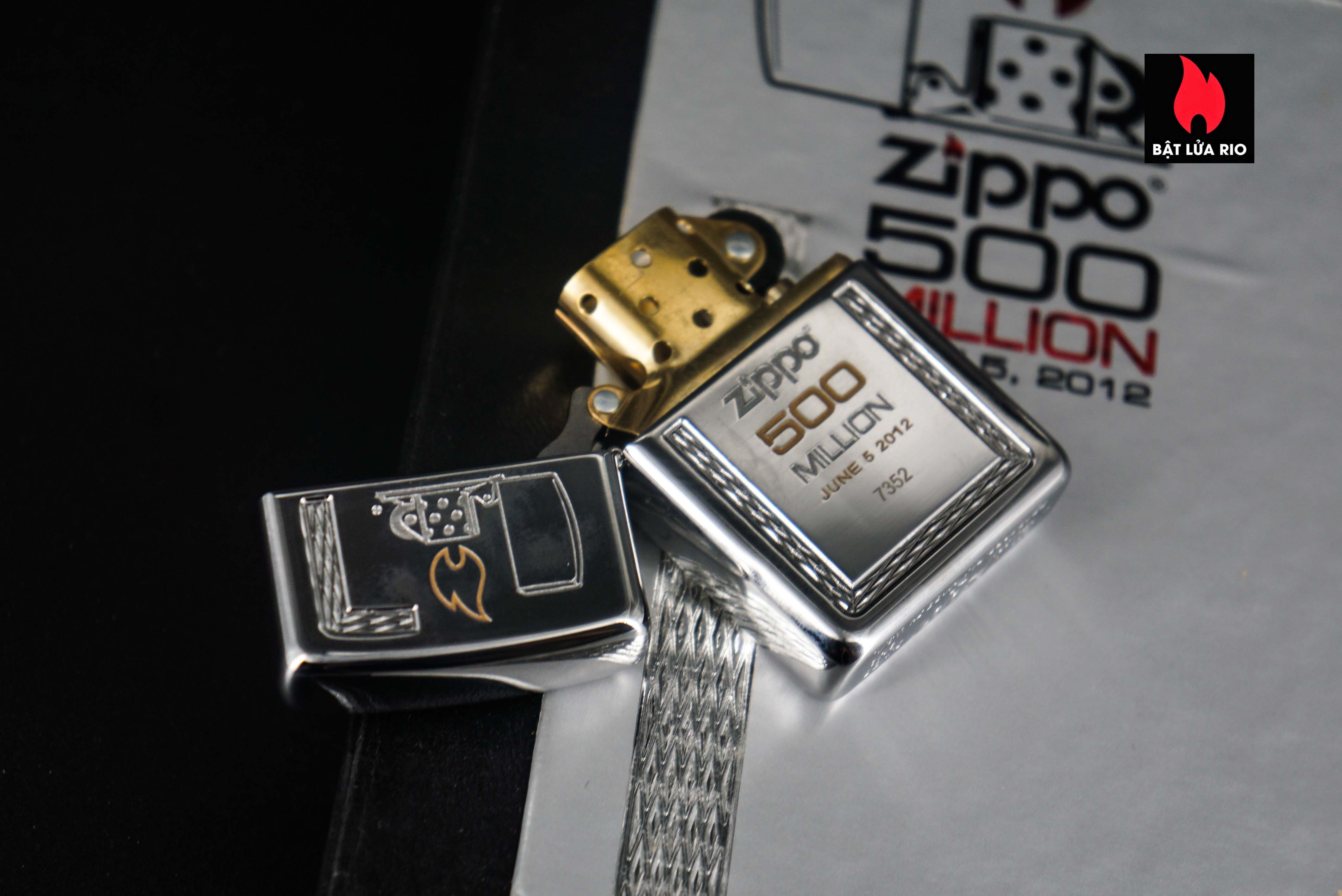 Zippo 2012 – 500 Million Limited Edition – Limited 7352/10000 8