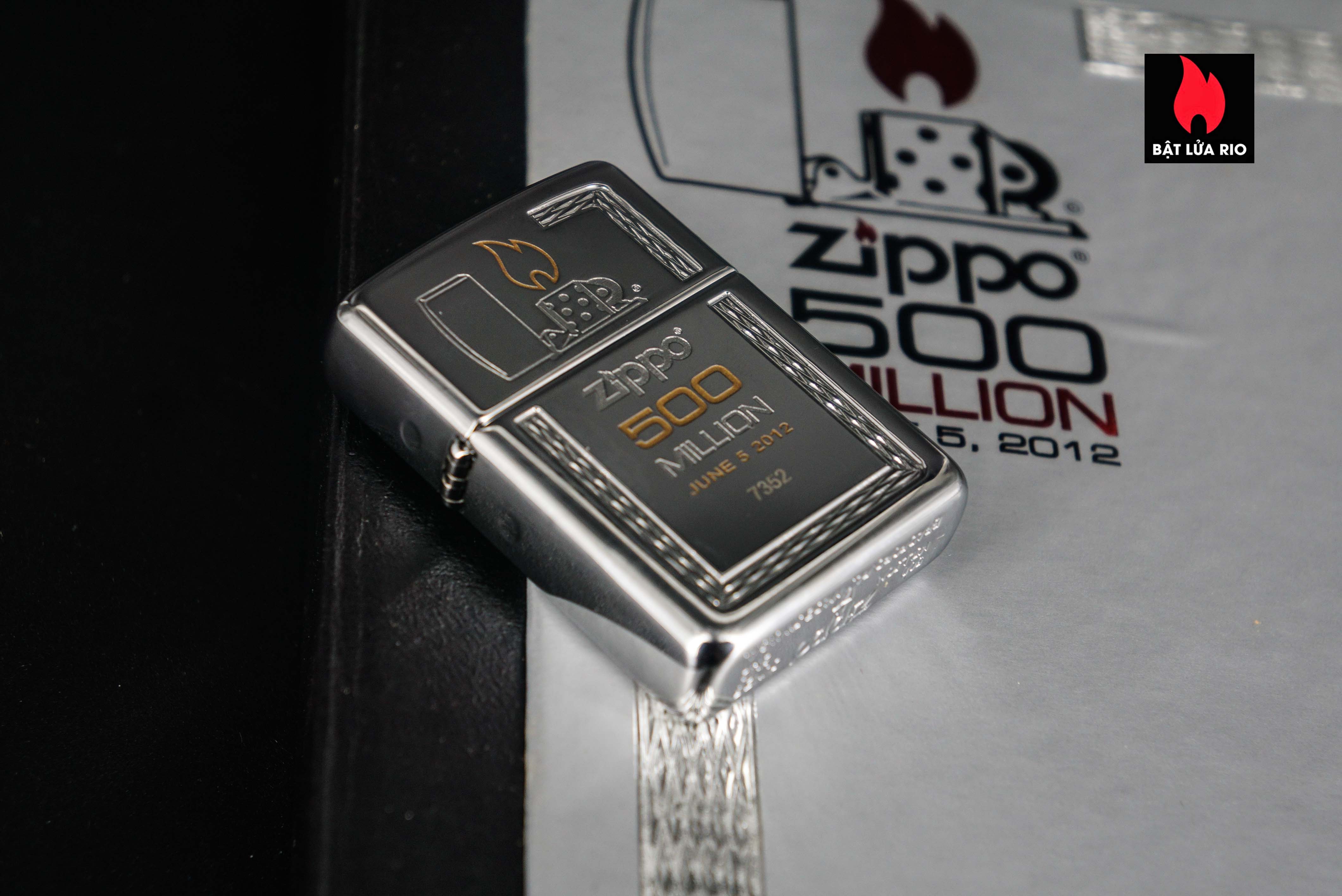 Zippo 2012 – 500 Million Limited Edition – Limited 7352/10000 9