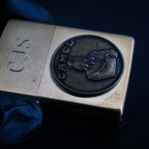 Zippo Chu Niên 1932 – 1992 – Camel Beast Medallion – Đồng Nguyên Khối – CJS 5