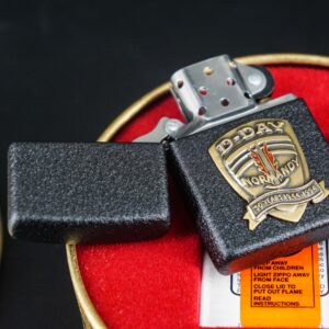 Zippo La Mã 1994 – D-Day Black Crackle Normandy 50 Years 1944-1994 15