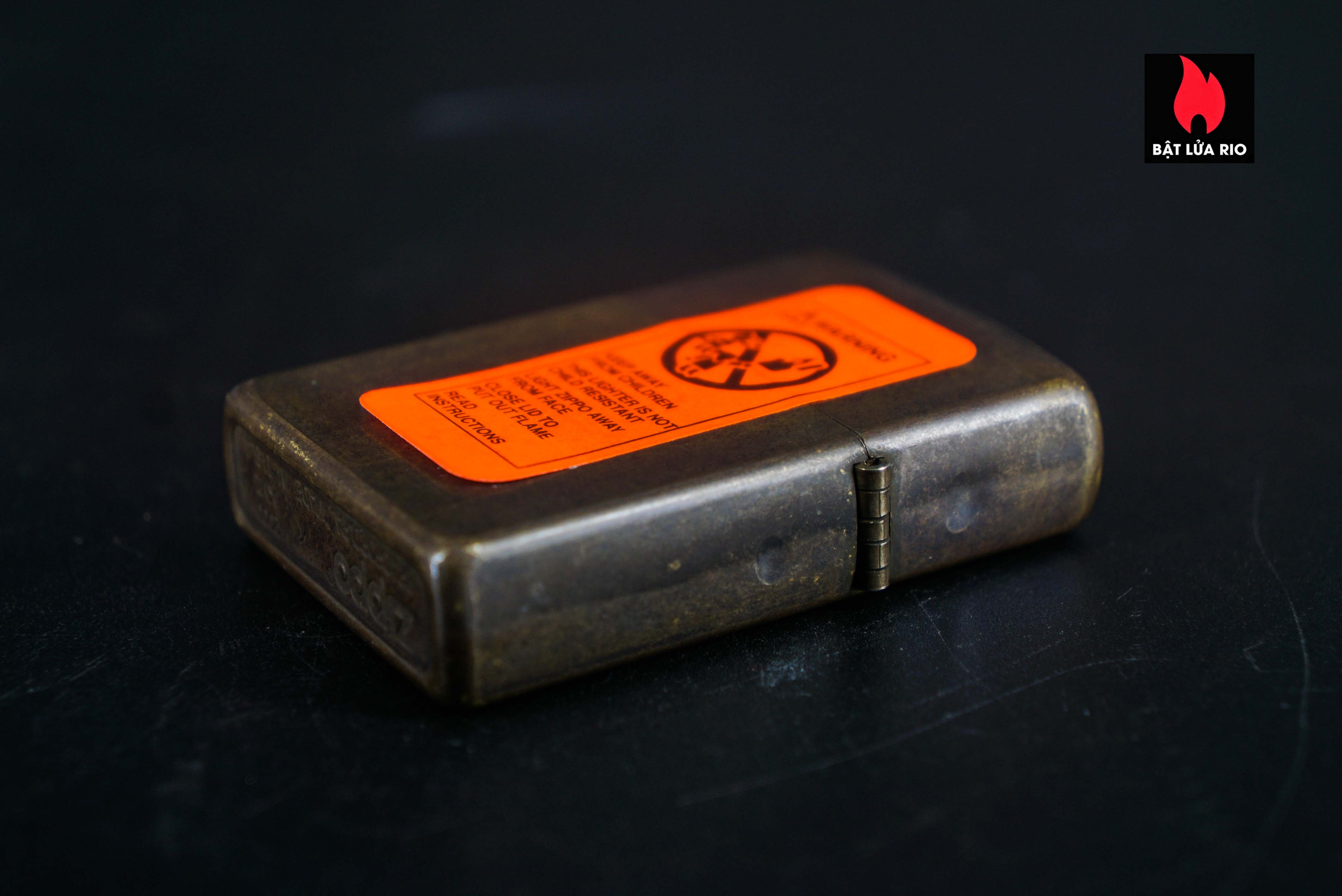 Zippo La Mã 2000 – Solid Brass – Đồng Nguyên Khối 26 Zippo La Mã 2000 – Solid Brass – Đồng Nguyên Khối 1