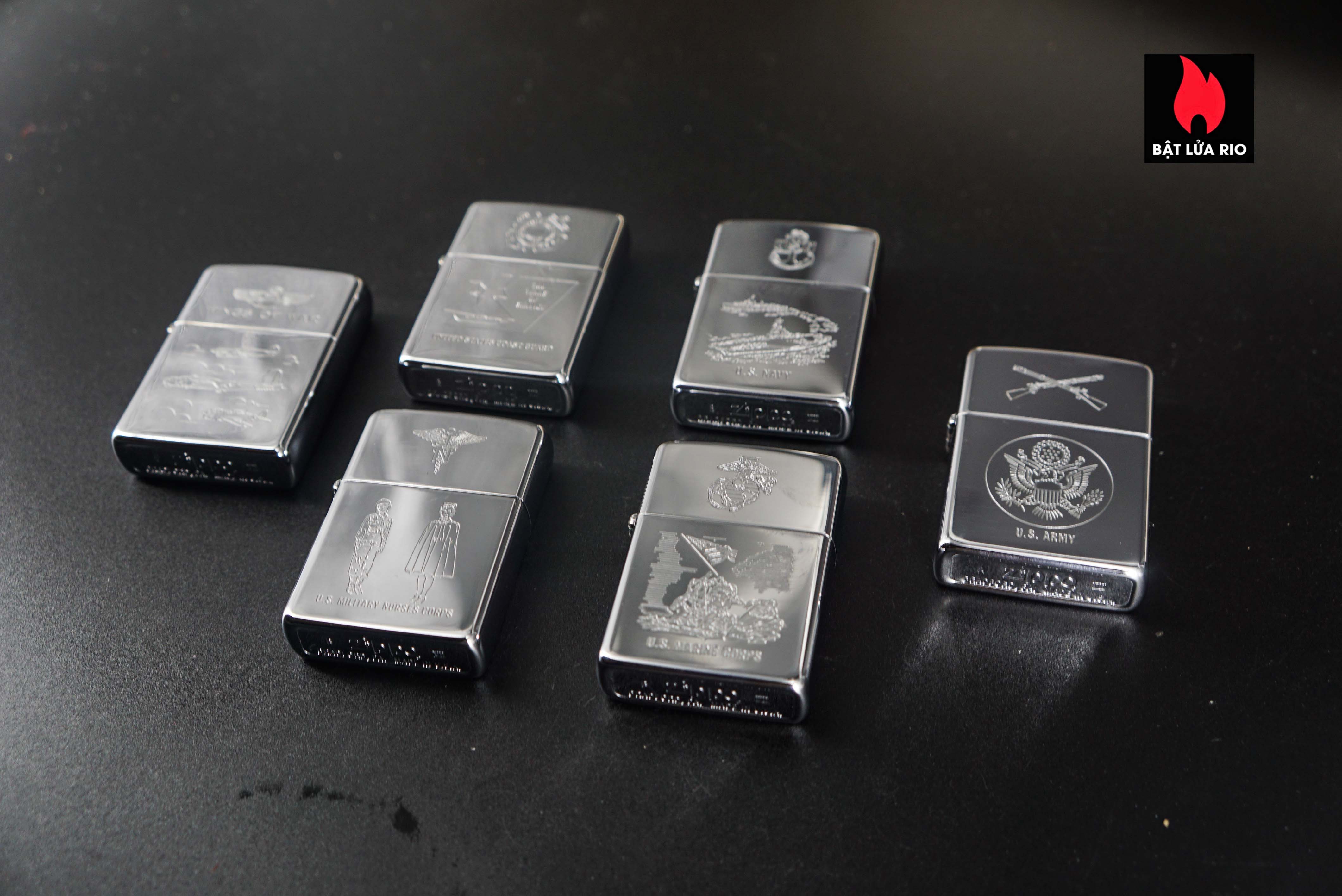 Zippo Set 1991 – The WWII Commemorative Series 130 Zippo Set 1991 – The WWII Commemorative Series 1
