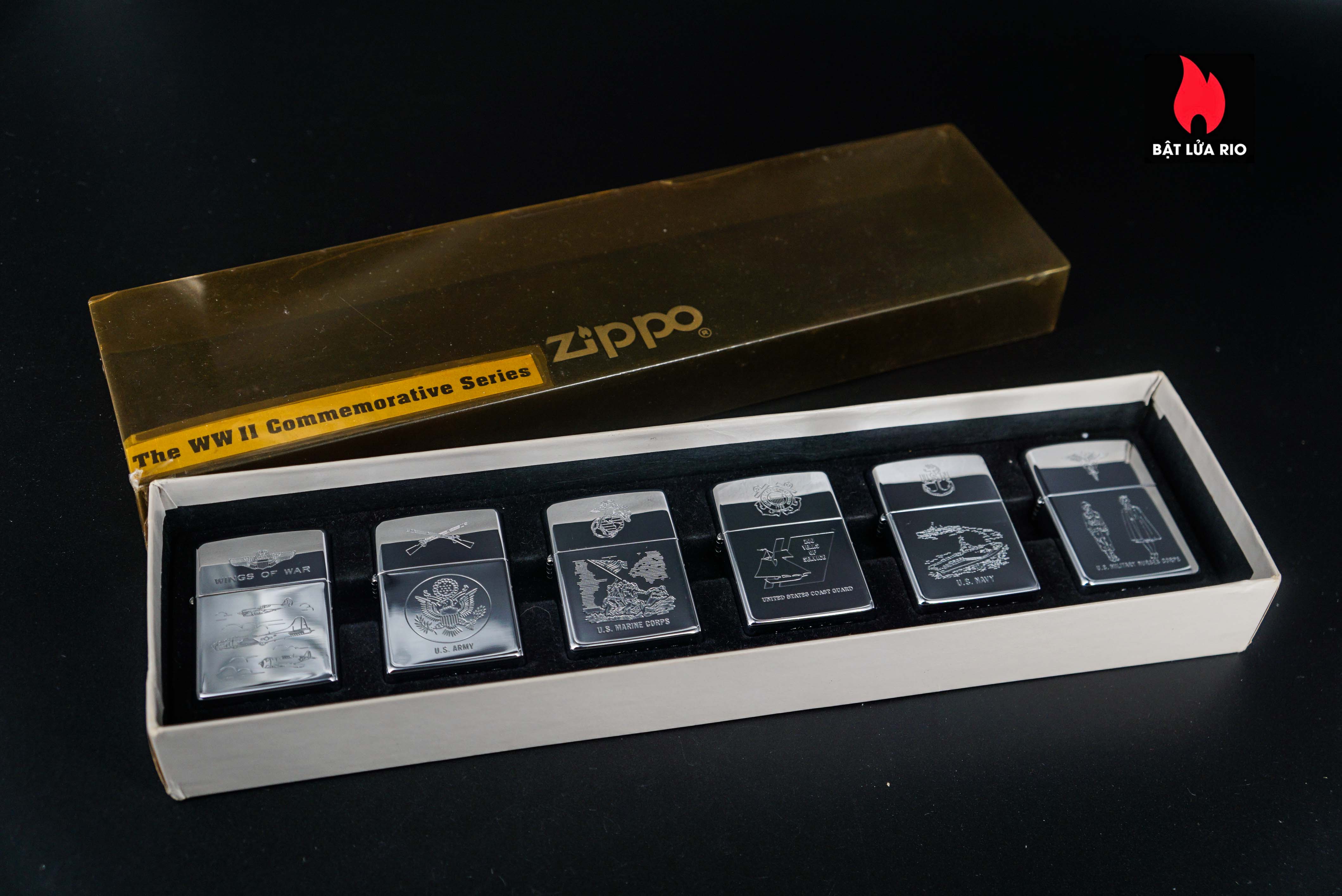 Zippo Set 1991 – The WWII Commemorative Series 91 Zippo Set 1991 – The WWII Commemorative Series 39
