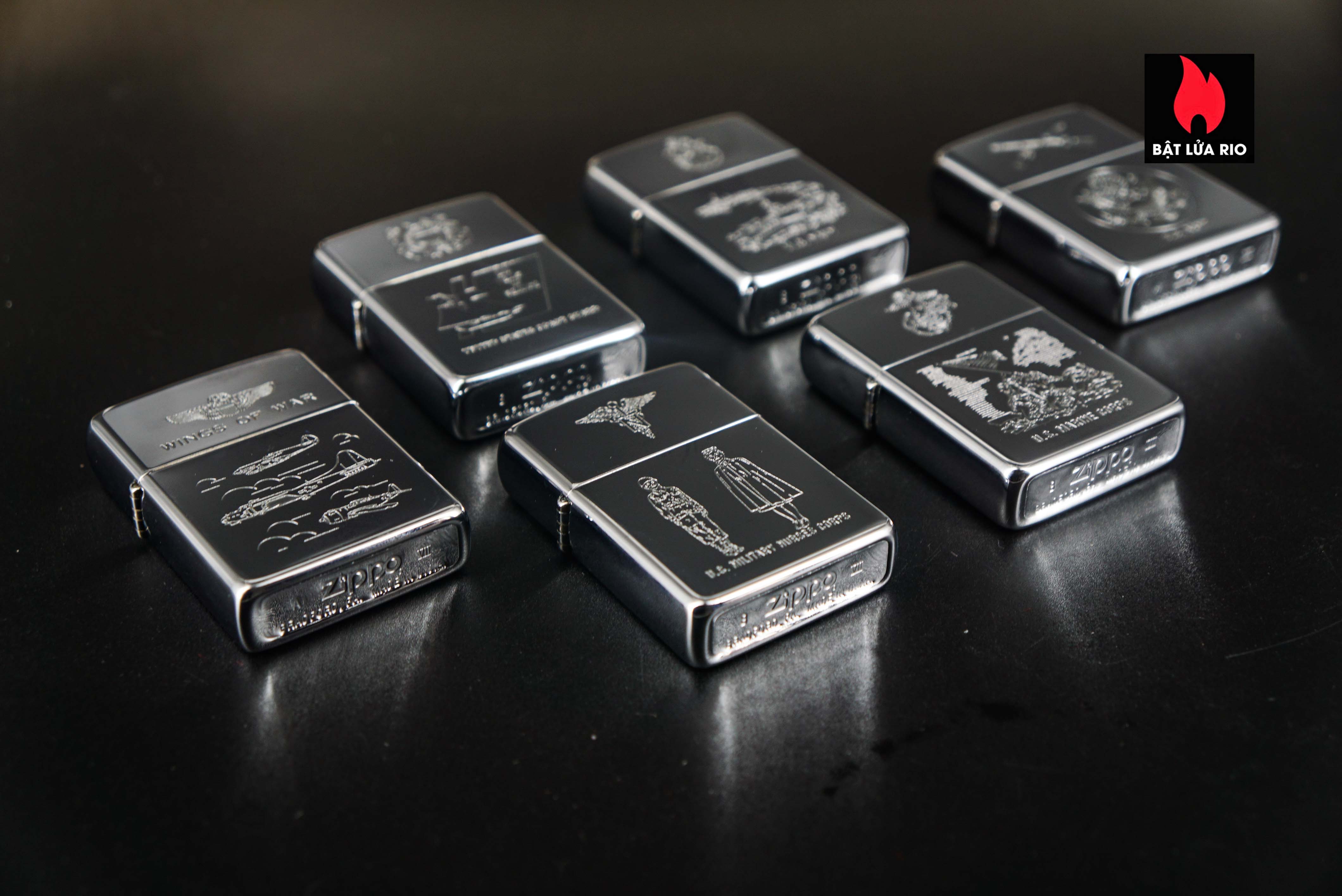 Zippo Set 1991 – The WWII Commemorative Series 127 Zippo Set 1991 – The WWII Commemorative Series 4