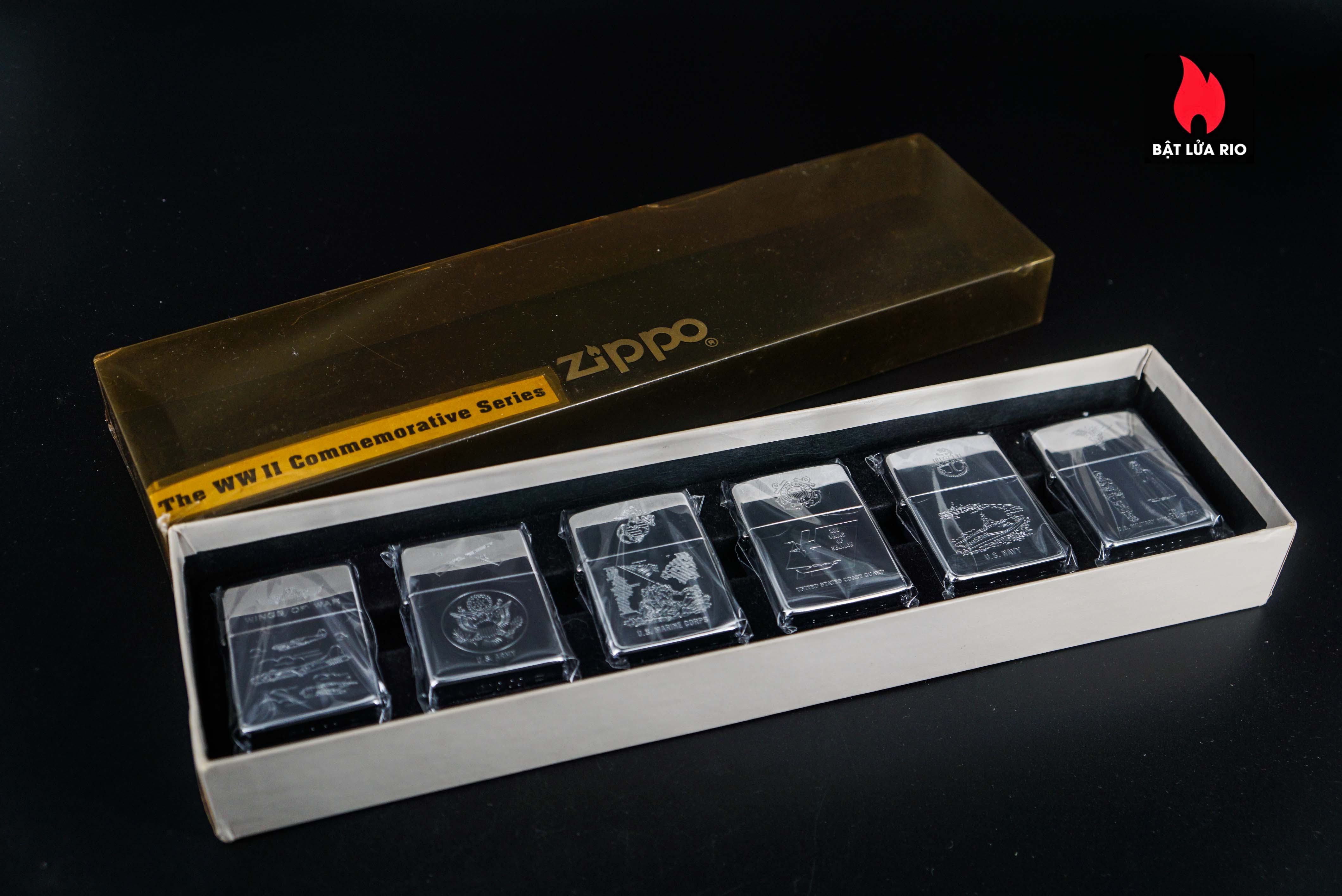 Zippo Set 1991 – The WWII Commemorative Series 89 Zippo Set 1991 – The WWII Commemorative Series 41