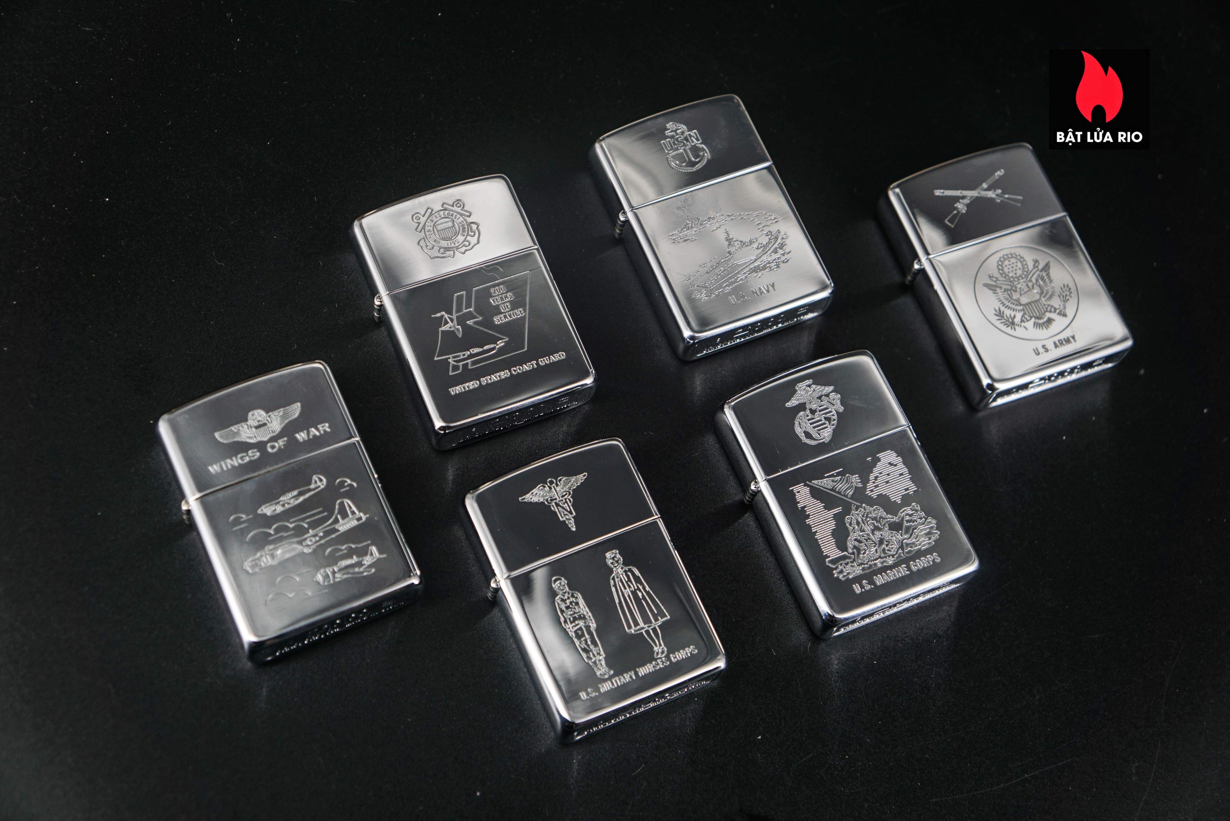 Zippo Set 1991 – The WWII Commemorative Series 125 Zippo Set 1991 – The WWII Commemorative Series 6