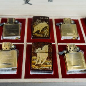 Zippo Set 1999-2006 – Japan Zodiac Set – 12 Con Giáp Châu Á – Nashiji-nuri Sơn Mài Makie Thủ Công Truyền Thống Nhật Bản 2