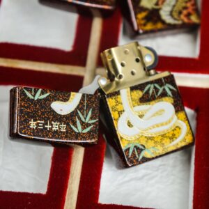 Zippo Set 1999-2006 – Japan Zodiac Set – 12 Con Giáp Châu Á – Nashiji-nuri Sơn Mài Makie Thủ Công Truyền Thống Nhật Bản 26