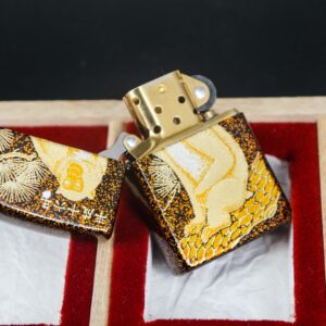 Zippo Set 1999-2006 – Japan Zodiac Set – 12 Con Giáp Châu Á – Nashiji-nuri Sơn Mài Makie Thủ Công Truyền Thống Nhật Bản 27