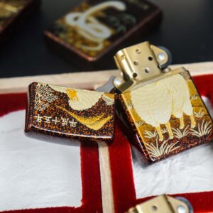 Zippo Set 1999-2006 – Japan Zodiac Set – 12 Con Giáp Châu Á – Nashiji-nuri Sơn Mài Makie Thủ Công Truyền Thống Nhật Bản 31