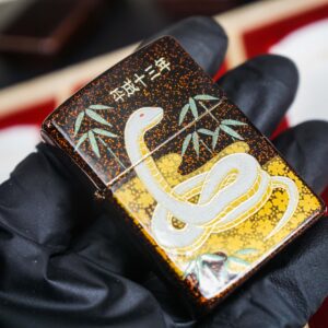 Zippo Set 1999-2006 – Japan Zodiac Set – 12 Con Giáp Châu Á – Nashiji-nuri Sơn Mài Makie Thủ Công Truyền Thống Nhật Bản 47