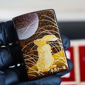 Zippo Set 1999-2006 – Japan Zodiac Set – 12 Con Giáp Châu Á – Nashiji-nuri Sơn Mài Makie Thủ Công Truyền Thống Nhật Bản 61