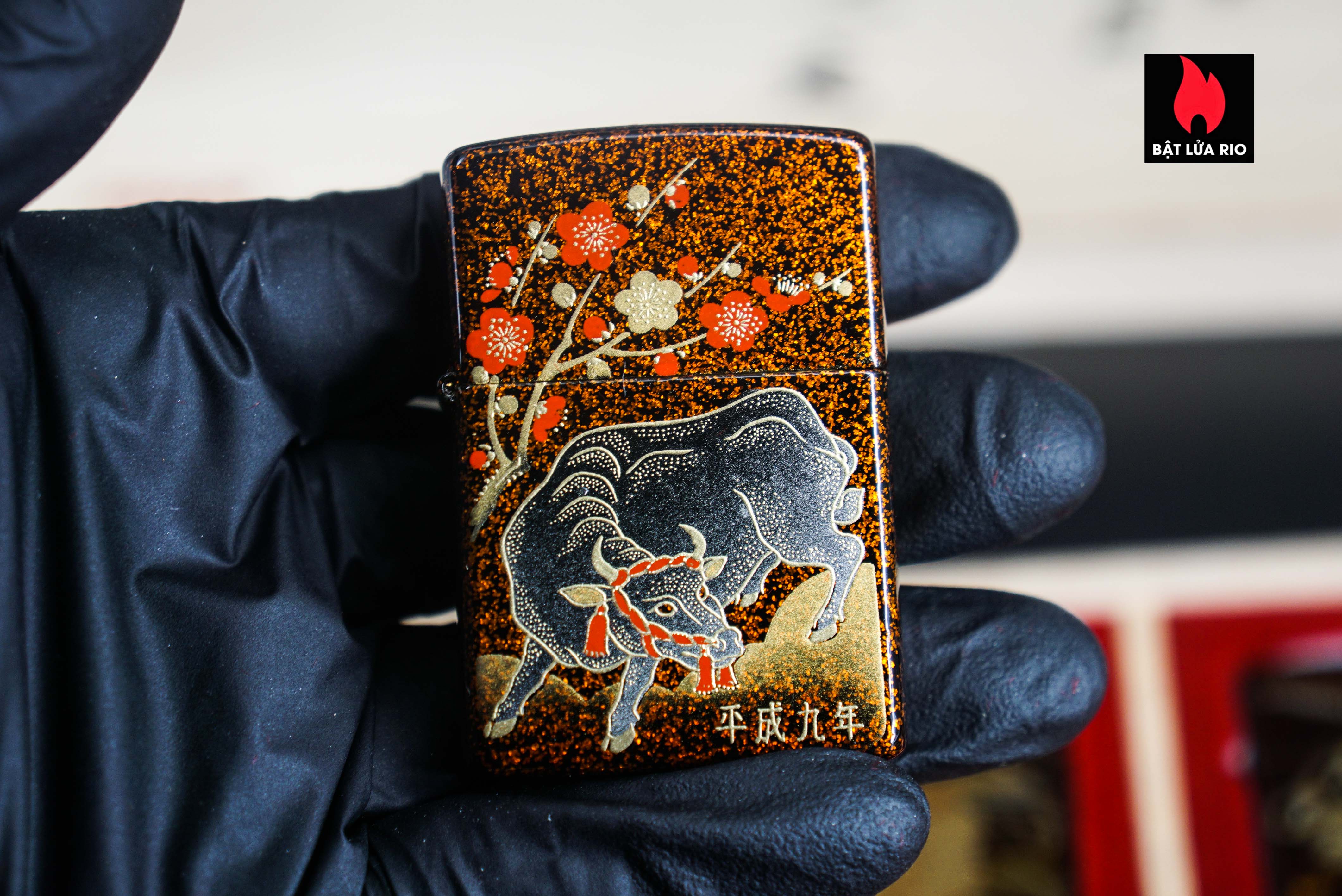 Zippo Set 1999-2006 – Japan Zodiac Set – 12 Con Giáp Châu Á – Nashiji-nuri Sơn Mài Makie Thủ Công Truyền Thống Nhật Bản 69