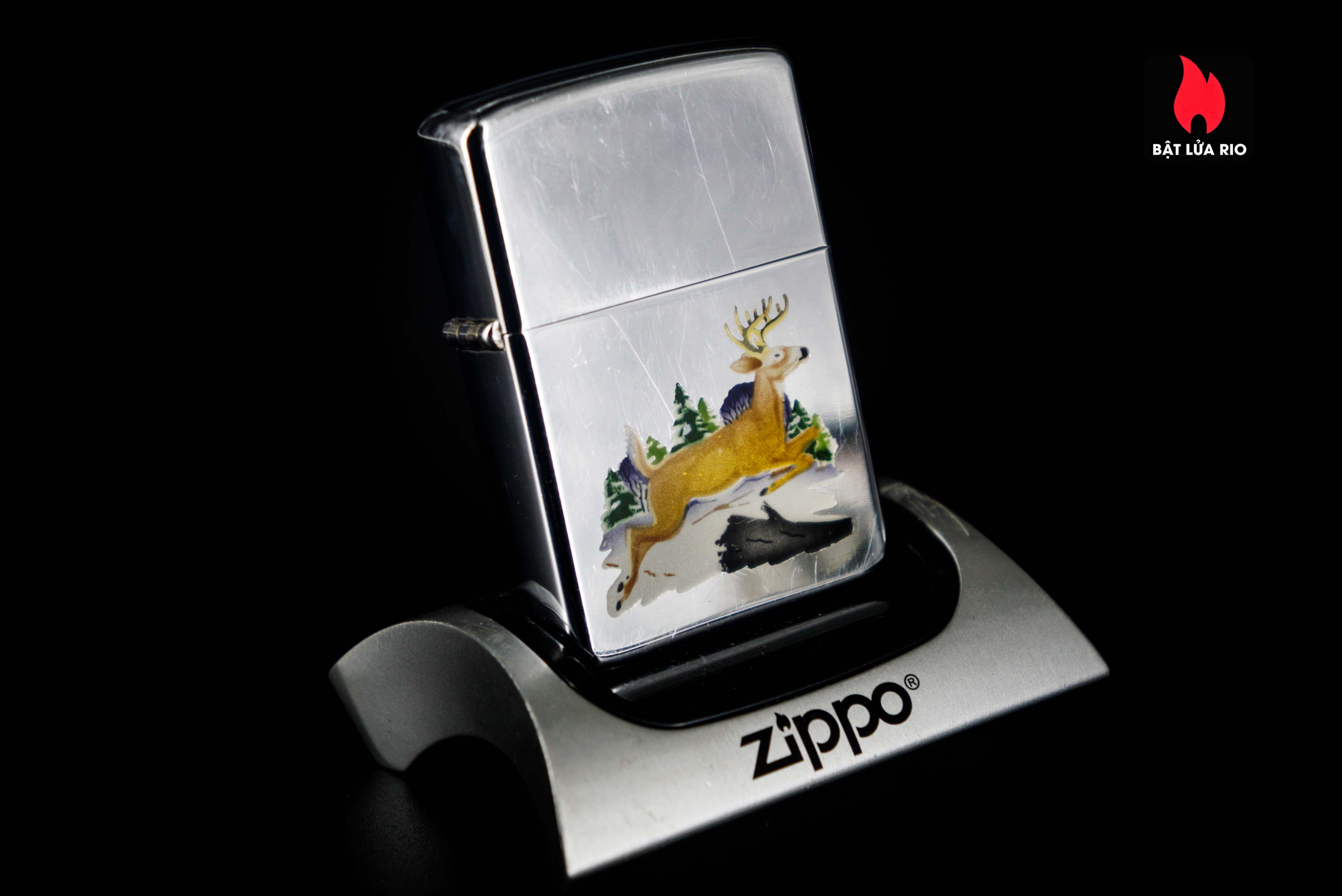 ZIPPO コリンシアン 1960-1965 ホワイト （Zippo Xưa 1965 – Bee）