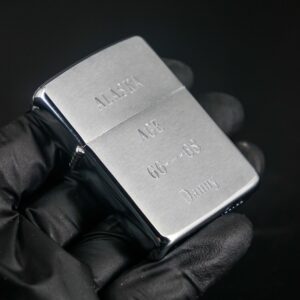 Zippo Xưa 1967 – Brushed Chrome – Alaska 66-68 Danny 10