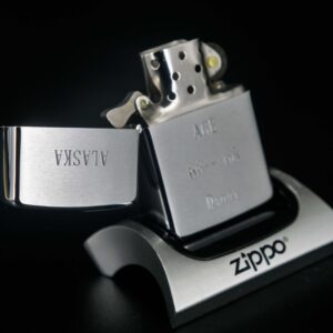 Zippo Xưa 1967 – Brushed Chrome – Alaska 66-68 Danny 12