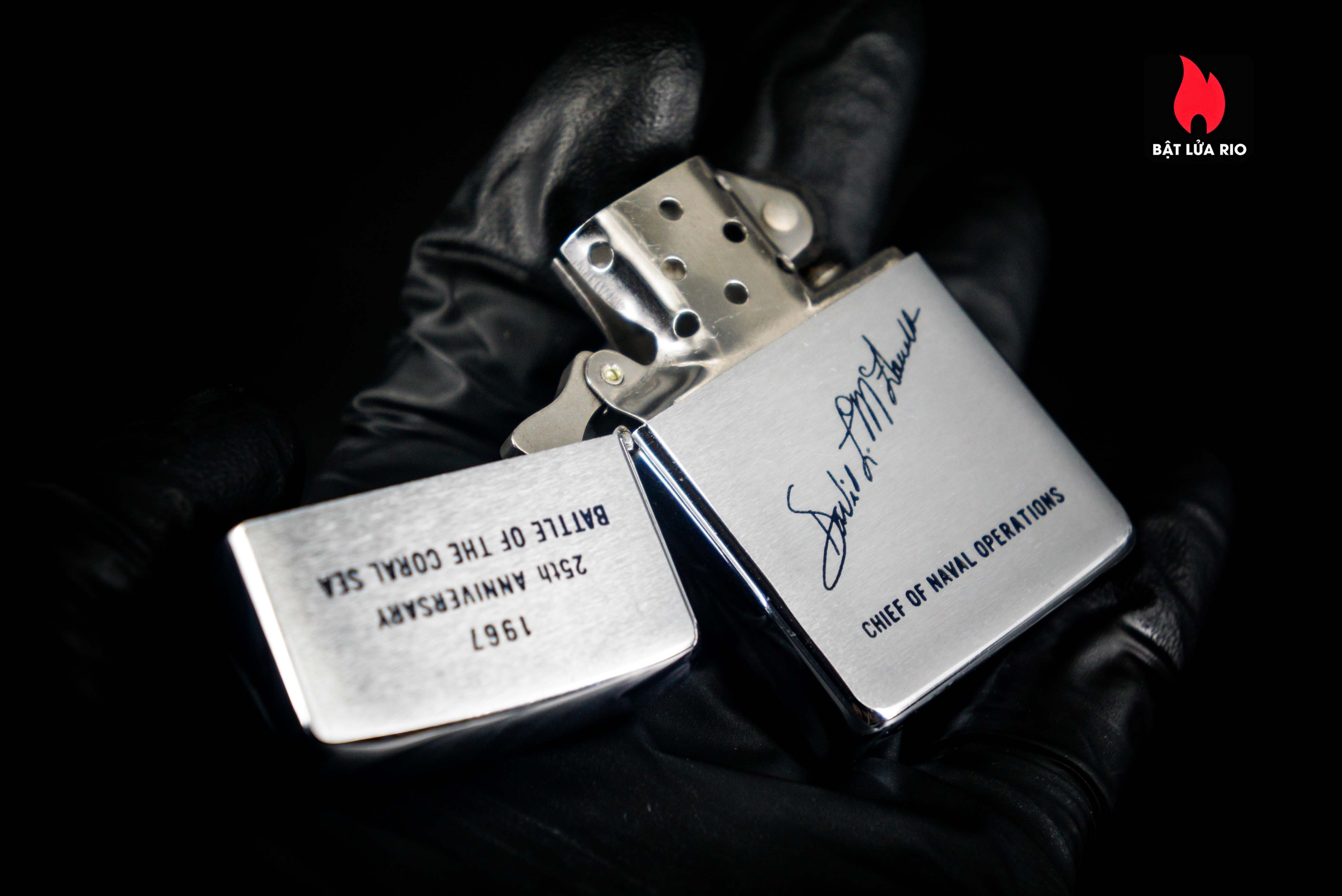 Zippo Xưa 1967 – Chief Of Naval Operations – David L. McDonald 45 Zippo Xưa 1967 – Chief Of Naval Operations – David L. McDonald 6