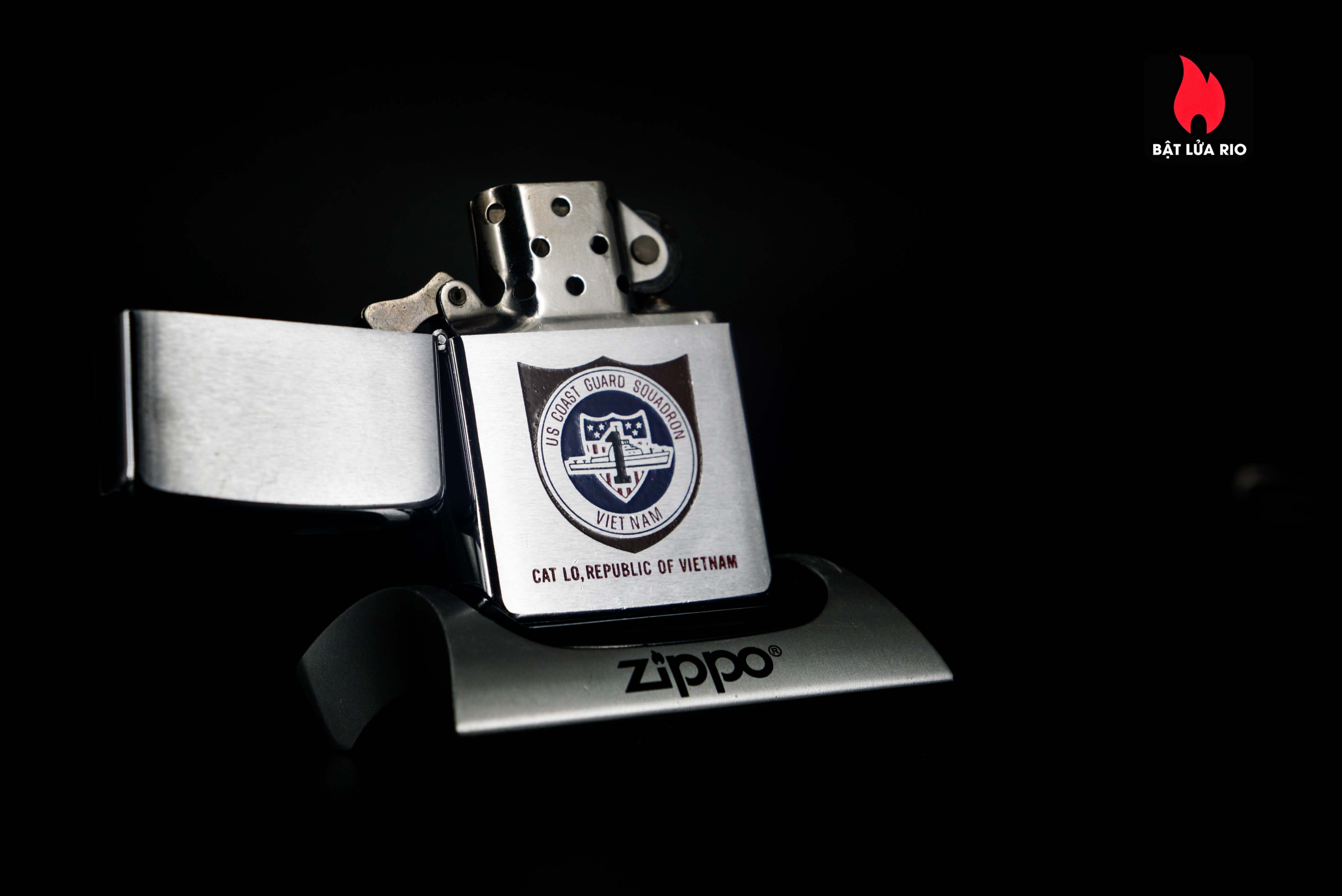 Zippo Xưa 1969 – VietNam War – Us Coast Guard Squadron VietNam – Cat Lo Republic Of VietNam 17