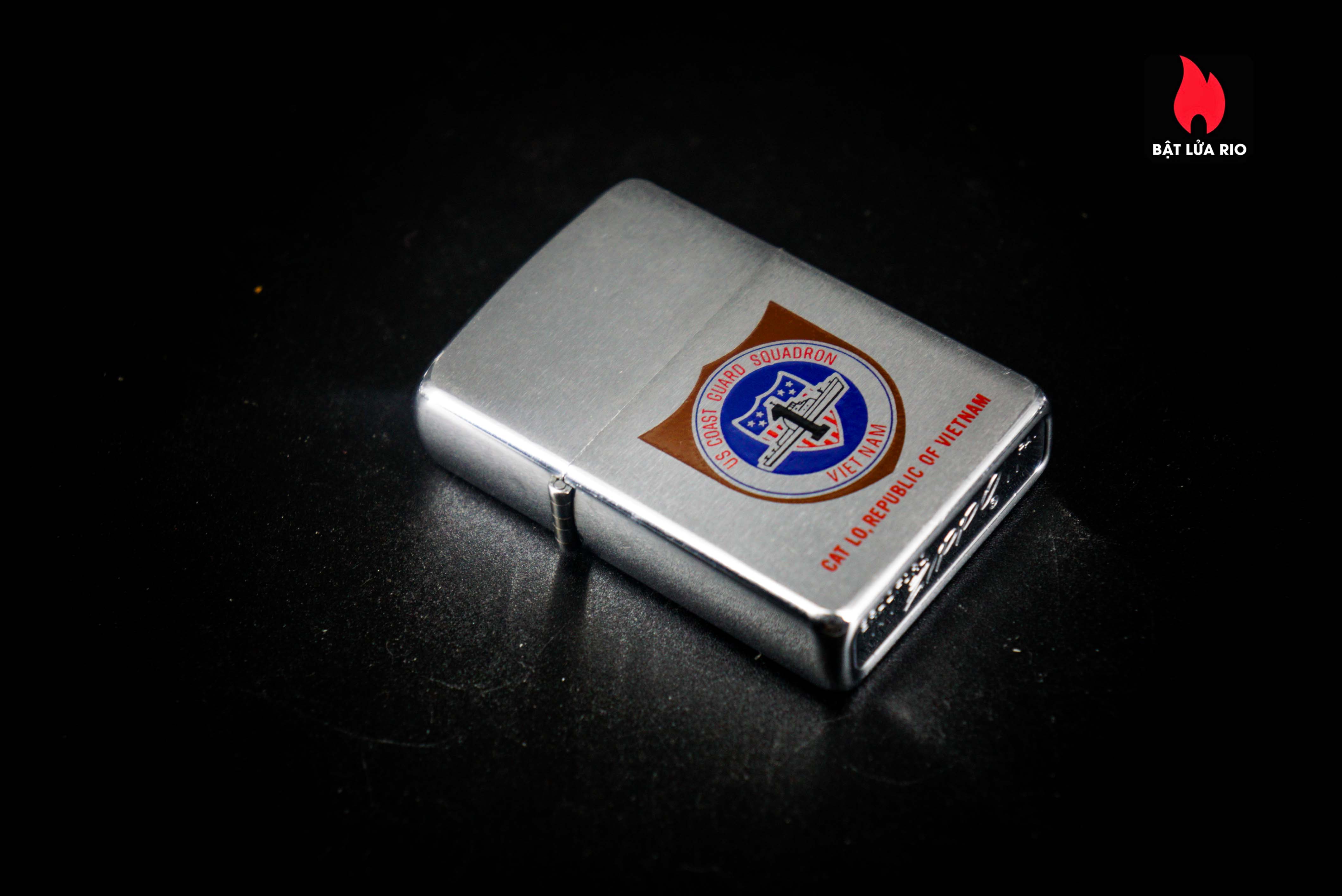 Zippo Xưa 1969 – VietNam War – Us Coast Guard Squadron VietNam – Cat Lo Republic Of VietNam 9