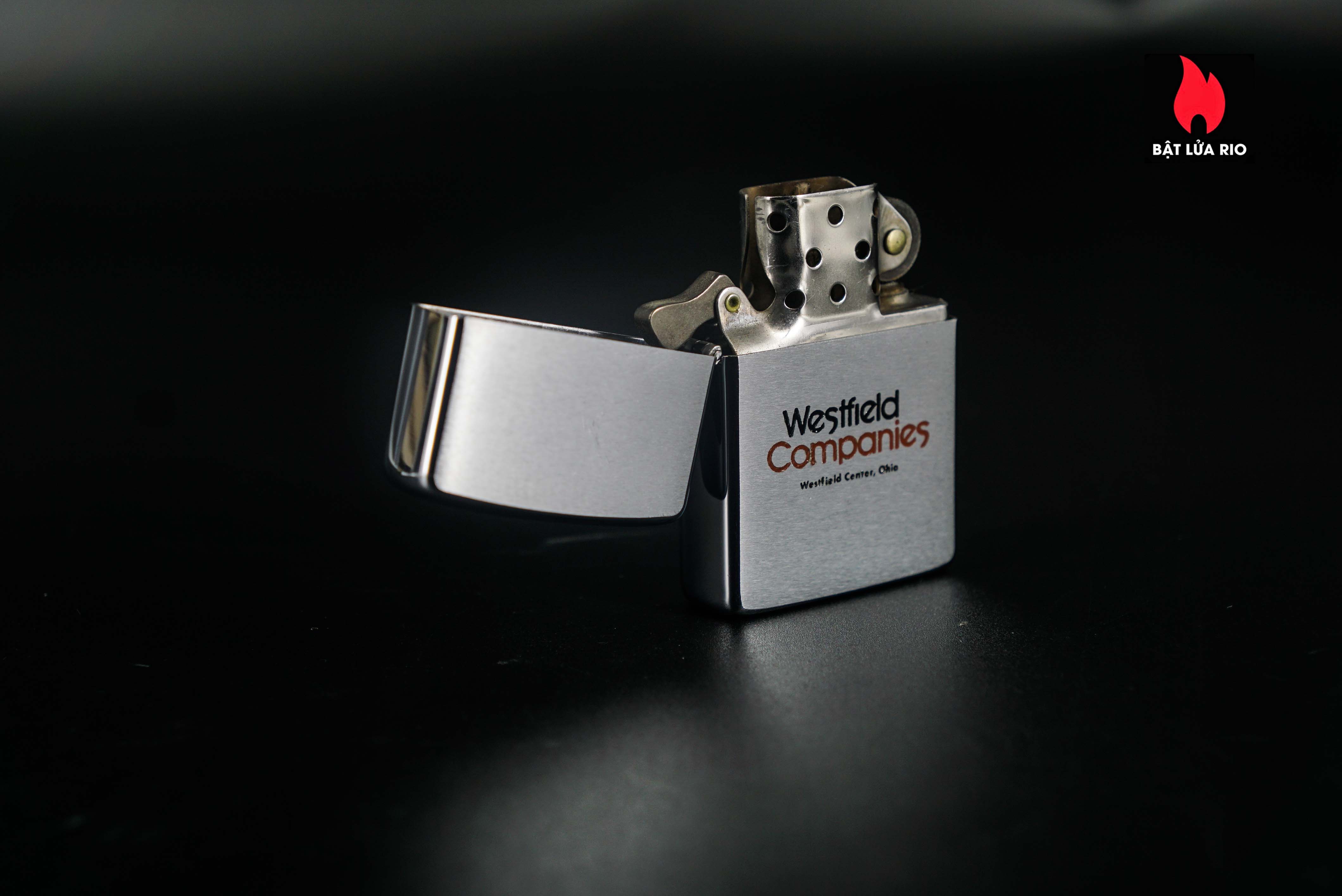 Zippo Xưa 1972 – Brushed Chrome – Westfield Companies 33 Zippo Xưa 1972 – Brushed Chrome – Westfield Companies 11