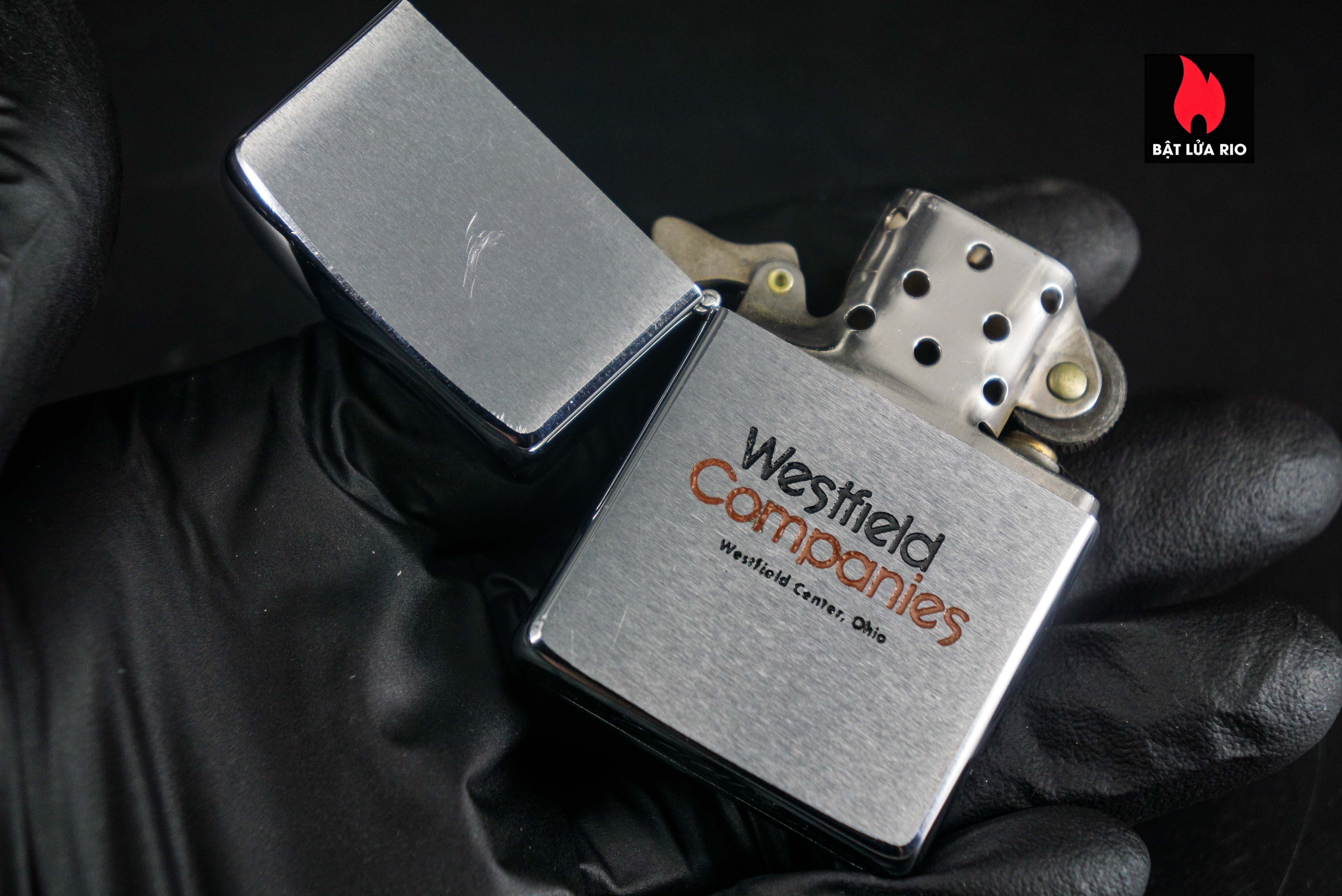 Zippo Xưa 1972 – Brushed Chrome – Westfield Companies 43 Zippo Xưa 1972 – Brushed Chrome – Westfield Companies 2