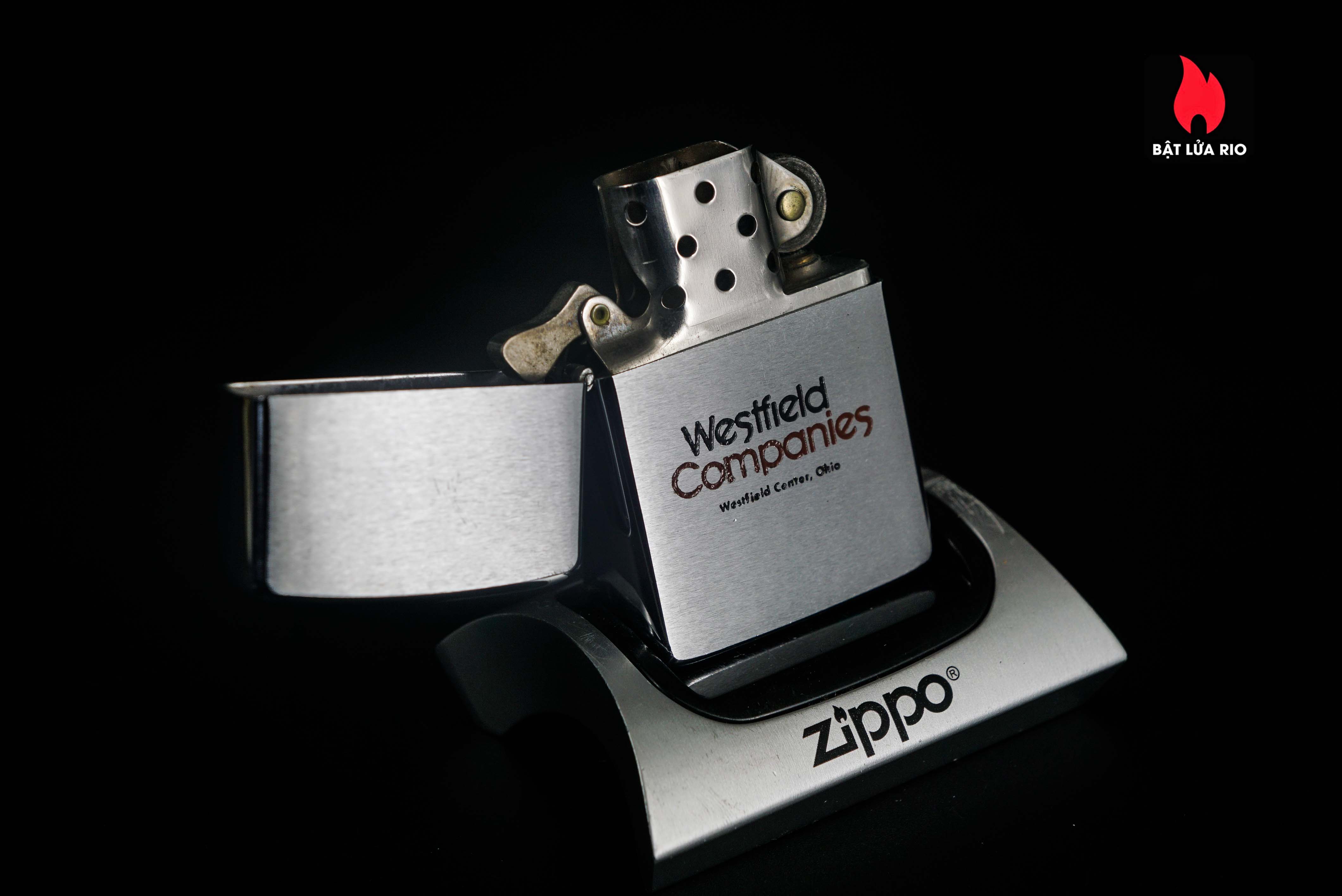 Zippo Xưa 1972 – Brushed Chrome – Westfield Companies 37 Zippo Xưa 1972 – Brushed Chrome – Westfield Companies 8