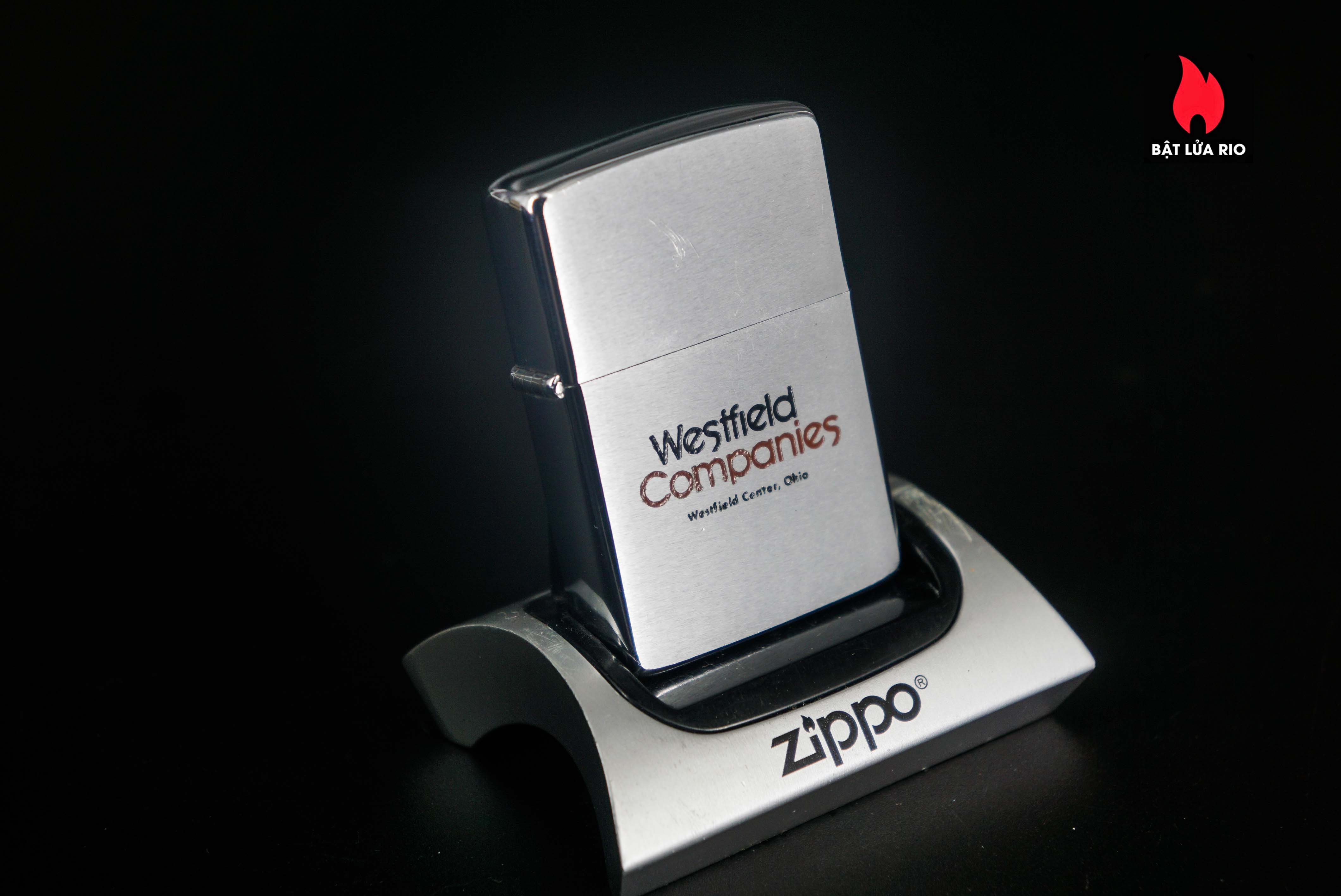 Zippo Xưa 1972 – Brushed Chrome – Westfield Companies 36 Zippo Xưa 1972 – Brushed Chrome – Westfield Companies