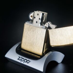 Zippo Xưa 1976 – Gold Plate Golden Elegance – Diagonal Swirl 15