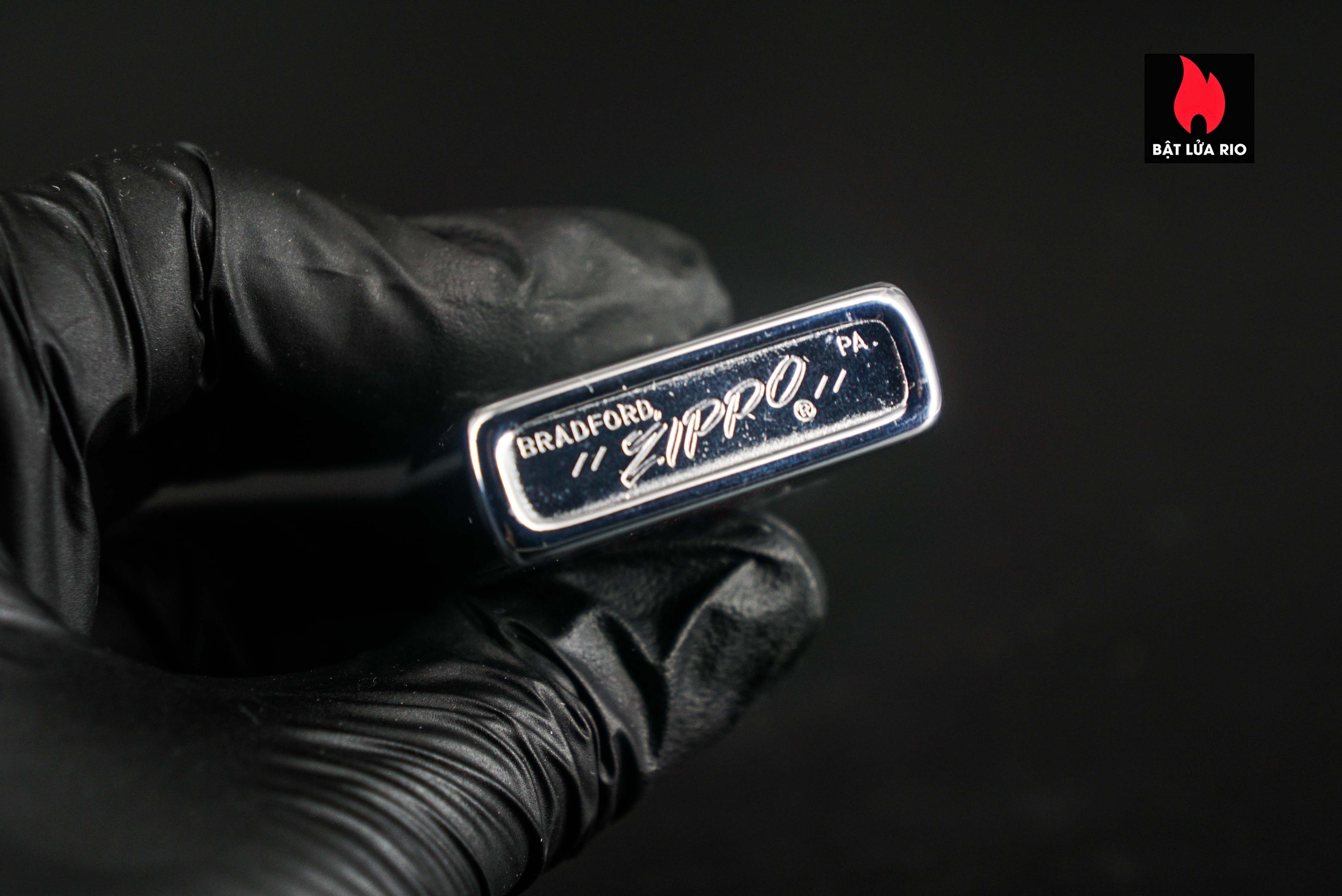 Zippo Xưa 1979 – Brushed Chrome – Municipal Pipe & Fabricating 5
