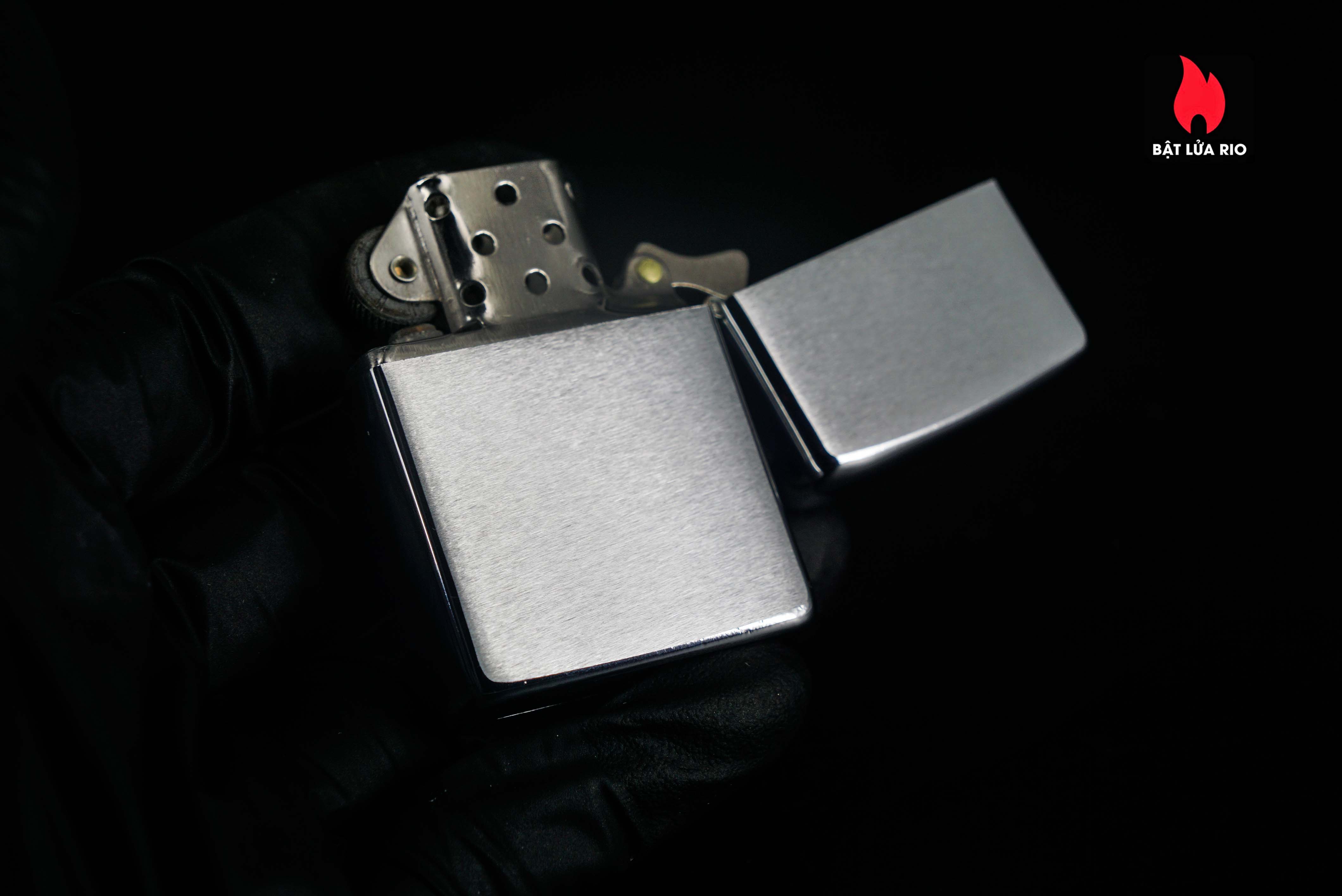 Zippo Xưa 1979 – Brushed Chrome – Municipal Pipe & Fabricating 6