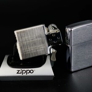 Hiếm – Zippo Chu Niên 1932-1982 – Brushed Chrome – Commemorative 1932-1982 50th Anniversary 1