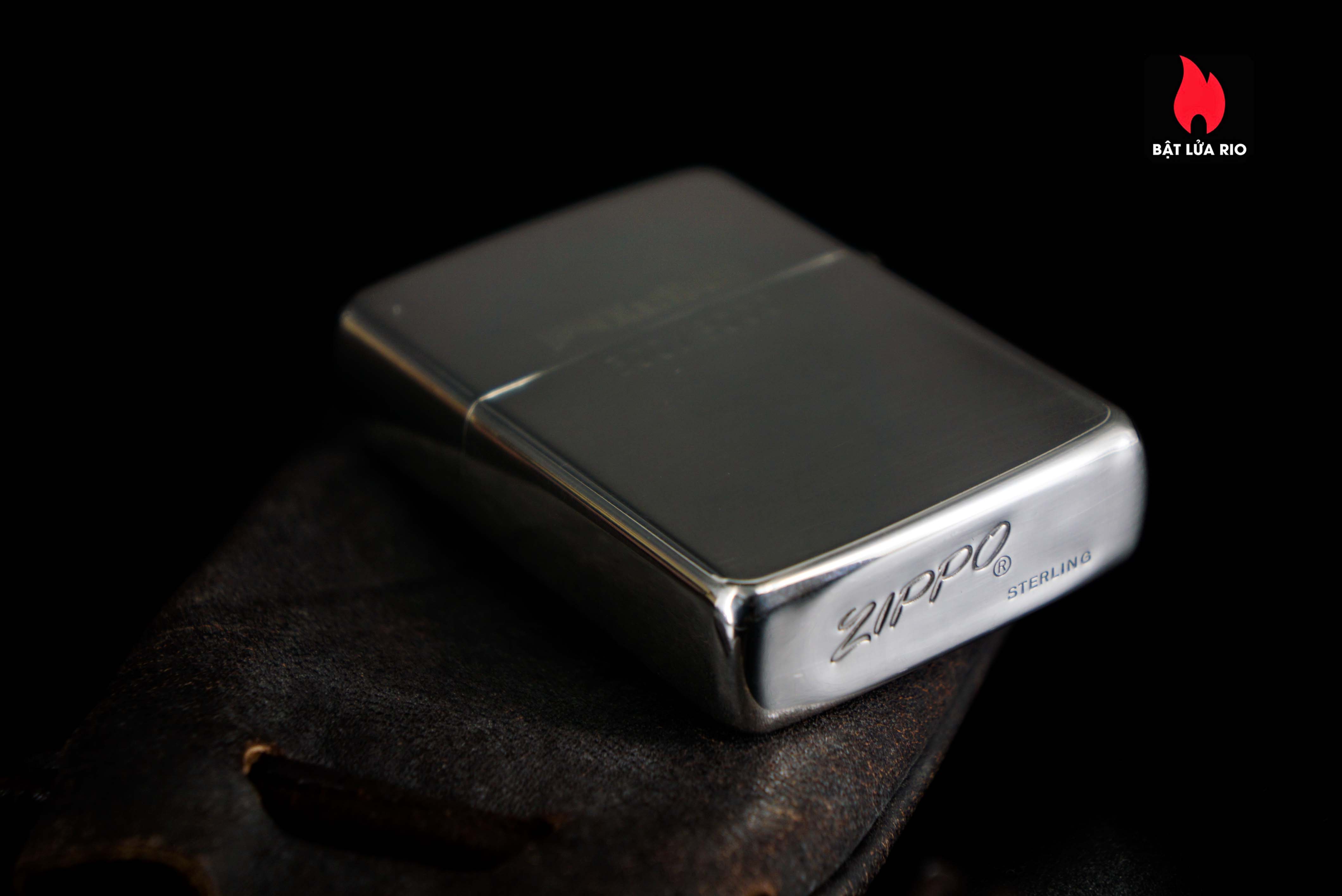Zippo 1990 – Zippo Bạc Khối – Sterling Silver – Rodeo Marlboro Limited 500/3000 22
