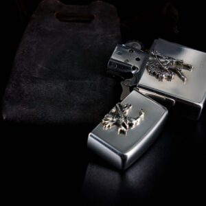 Zippo 1990 – Zippo Bạc Khối – Sterling Silver – Rodeo Marlboro Limited 500/3000 30