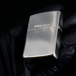 Zippo 1990 – Zippo Bạc Khối – Sterling Silver – Rodeo Marlboro Limited 500/3000 5