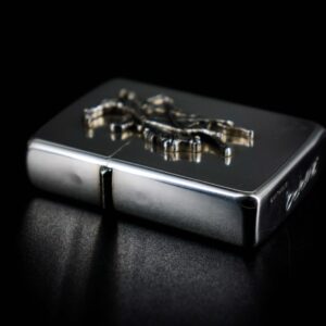 Zippo 1990 – Zippo Bạc Khối – Sterling Silver – Rodeo Marlboro Limited 500/3000 8