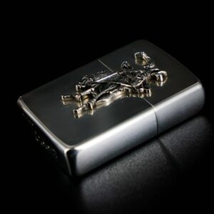 Zippo 1990 – Zippo Bạc Khối – Sterling Silver – Rodeo Marlboro Limited 500/3000 9