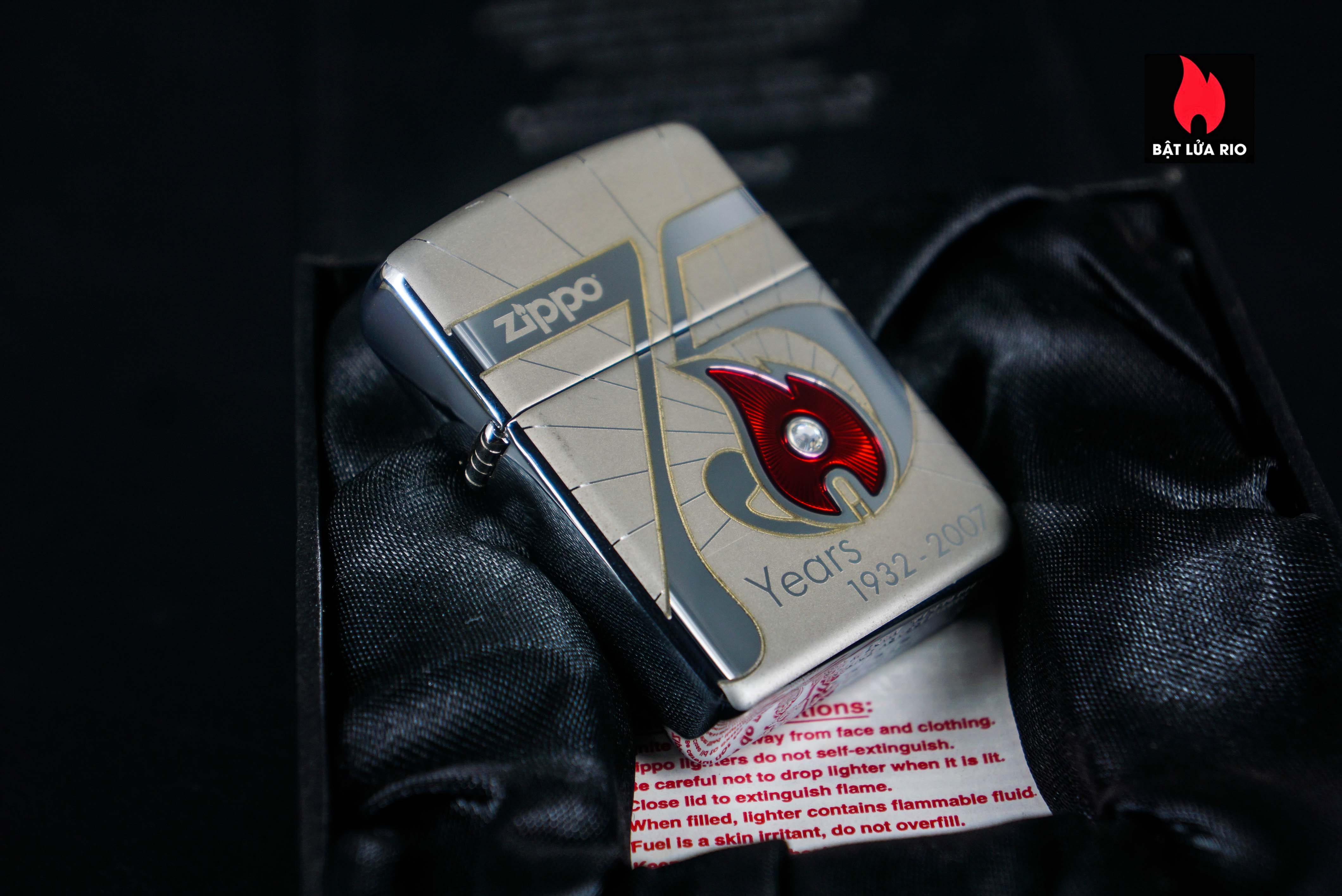 Zippo 2007 – 75th Anniversary Edition – USA – Limited USA 1 Of 14.000 22
