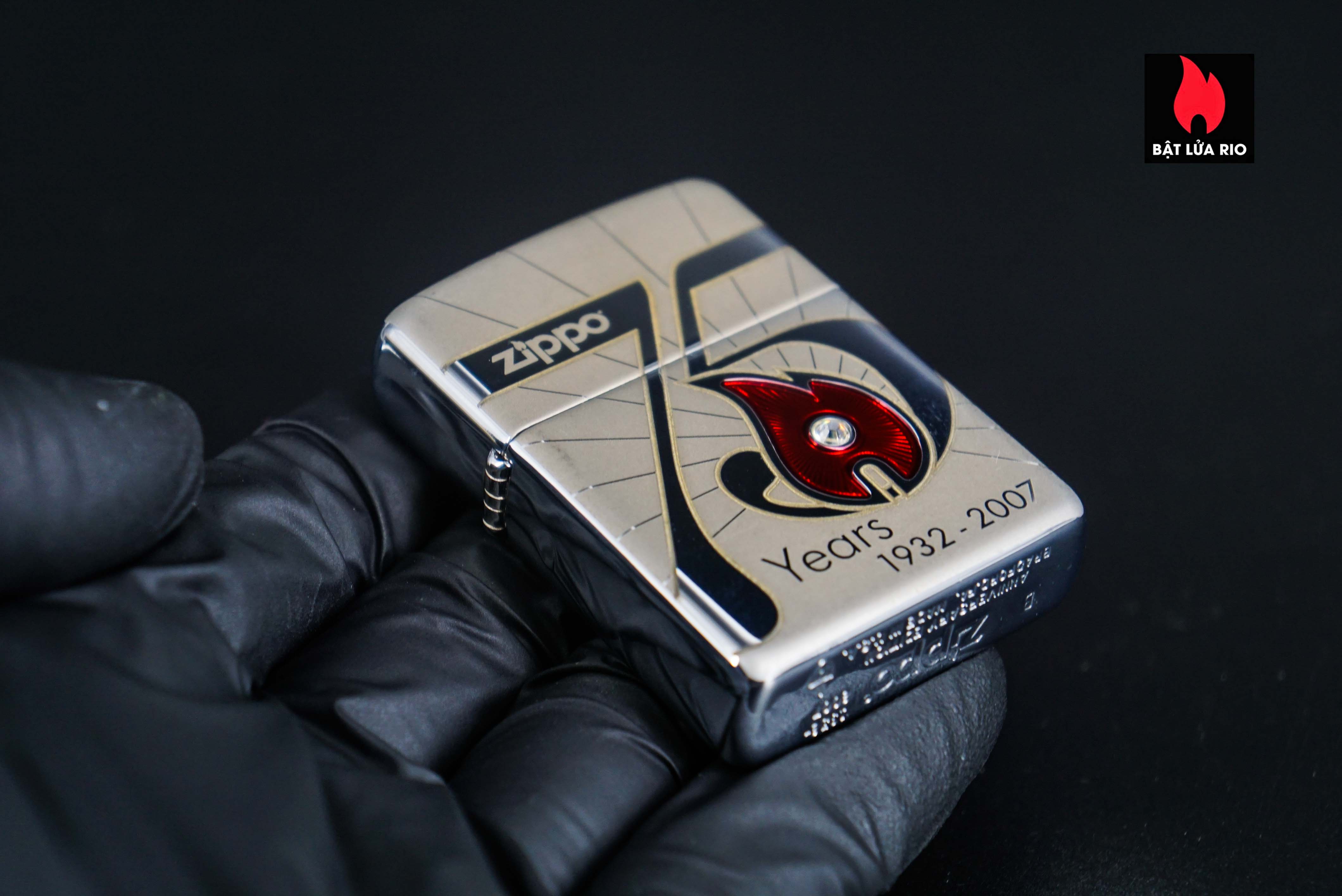 Zippo 2007 – 75th Anniversary Edition – USA – Limited USA 1 Of 14.000 4
