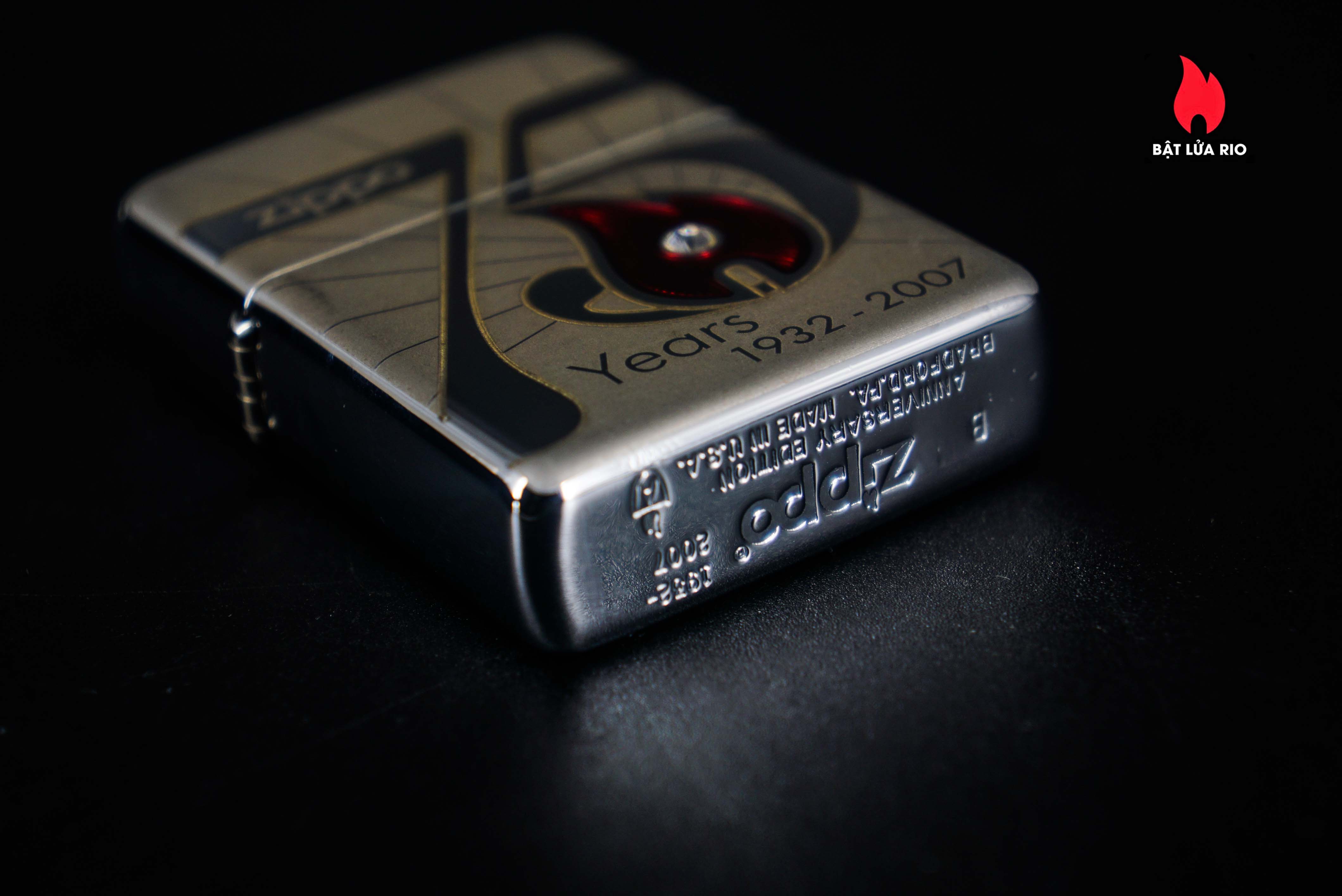 Zippo 2007 – 75th Anniversary Edition – USA – Limited USA 1 Of 14.000 5