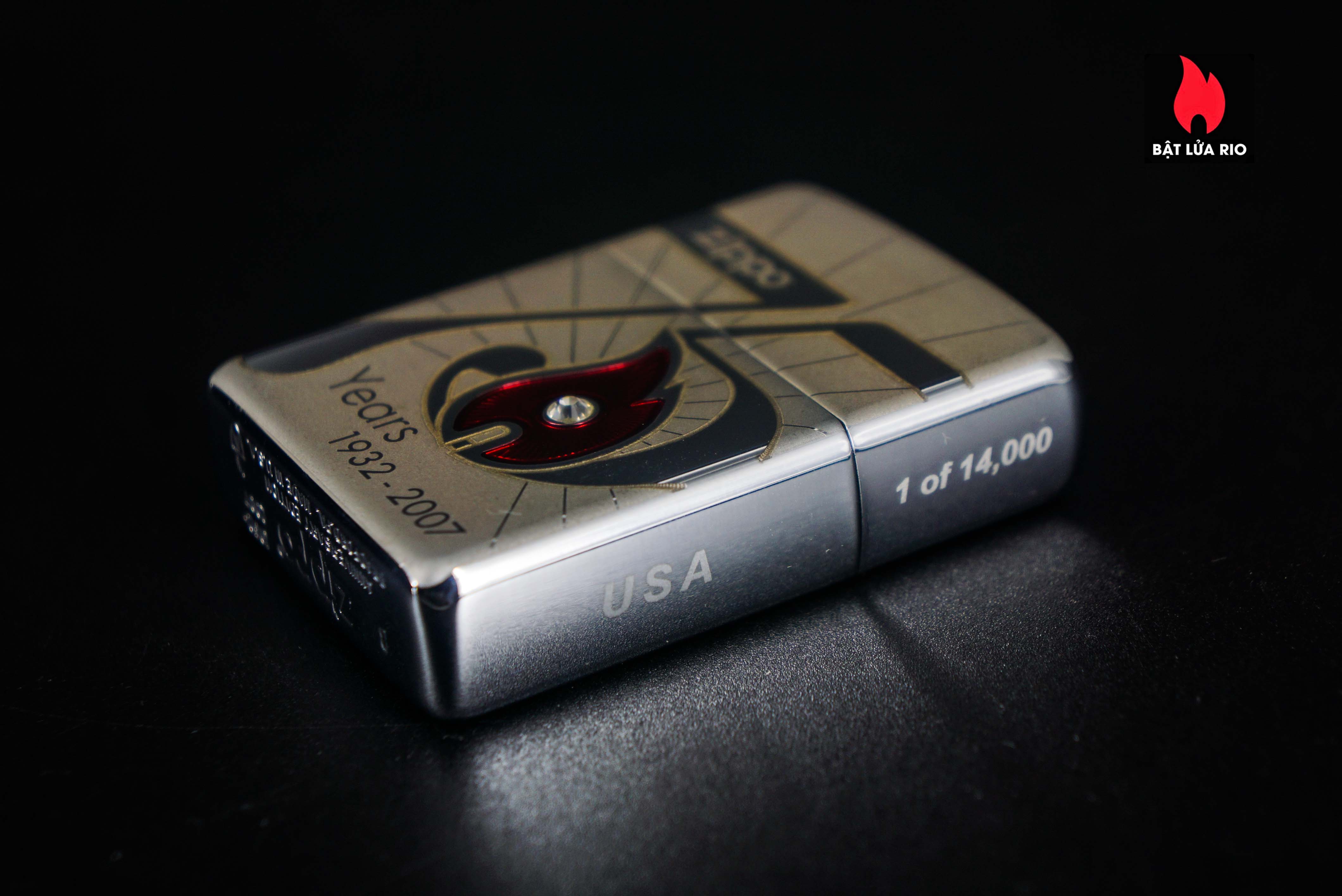 Zippo 2007 – 75th Anniversary Edition – USA – Limited USA 1 Of 14.000 6