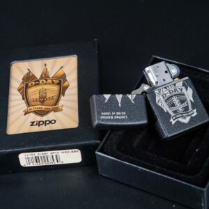 Zippo 2009 – D-Day 65th Anniversary Commemorative – Sand Of Normandy – Limited Edition 03195 of 10.000 13