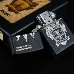 Zippo 2009 – D-Day 65th Anniversary Commemorative – Sand Of Normandy – Limited Edition 03195 of 10.000 2