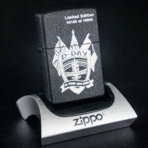 Zippo 2009 – D-Day 65th Anniversary Commemorative – Sand Of Normandy – Limited Edition 03195 of 10.000