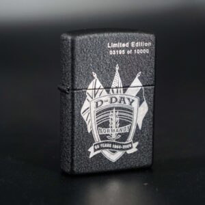 Zippo 2009 – D-Day 65th Anniversary Commemorative – Sand Of Normandy – Limited Edition 03195 of 10.000 6