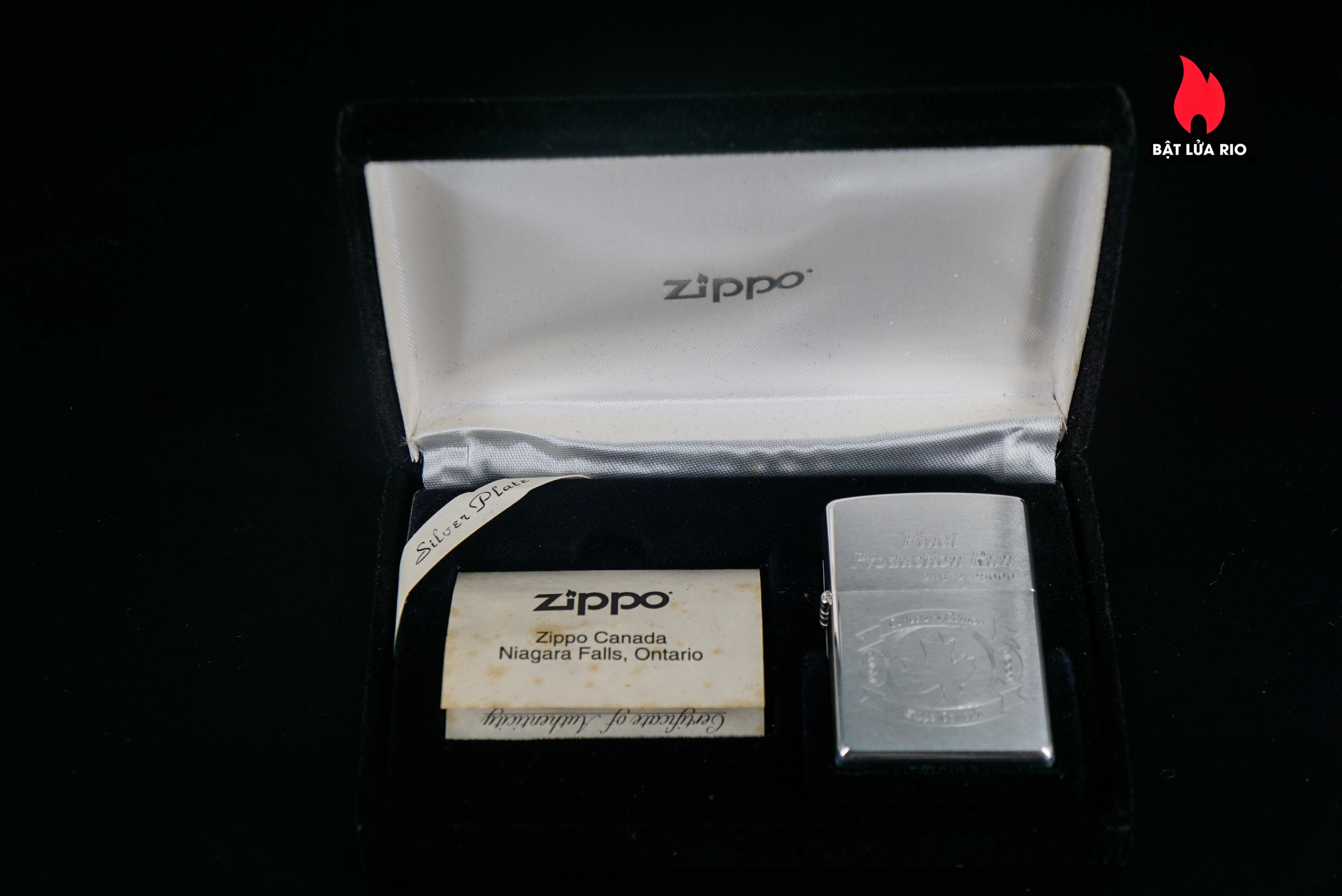 Zippo Canada 2002 – Zippo Collectible 2002 Canada COTY – Final Production Run 14